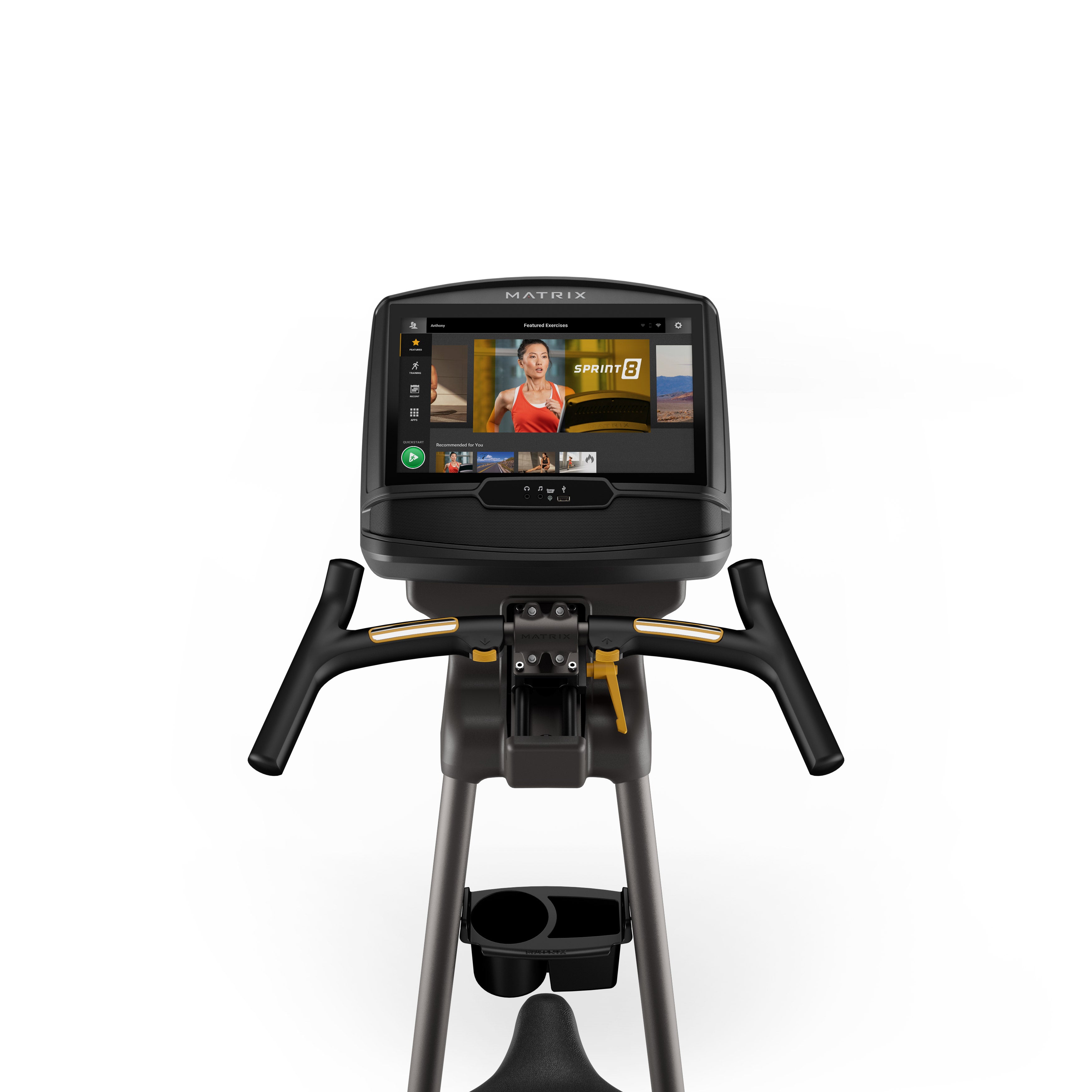 Matrix U30 Upright Cycle with Console Options ( XR, XER, XIR) - uk.johnsonfitness.com