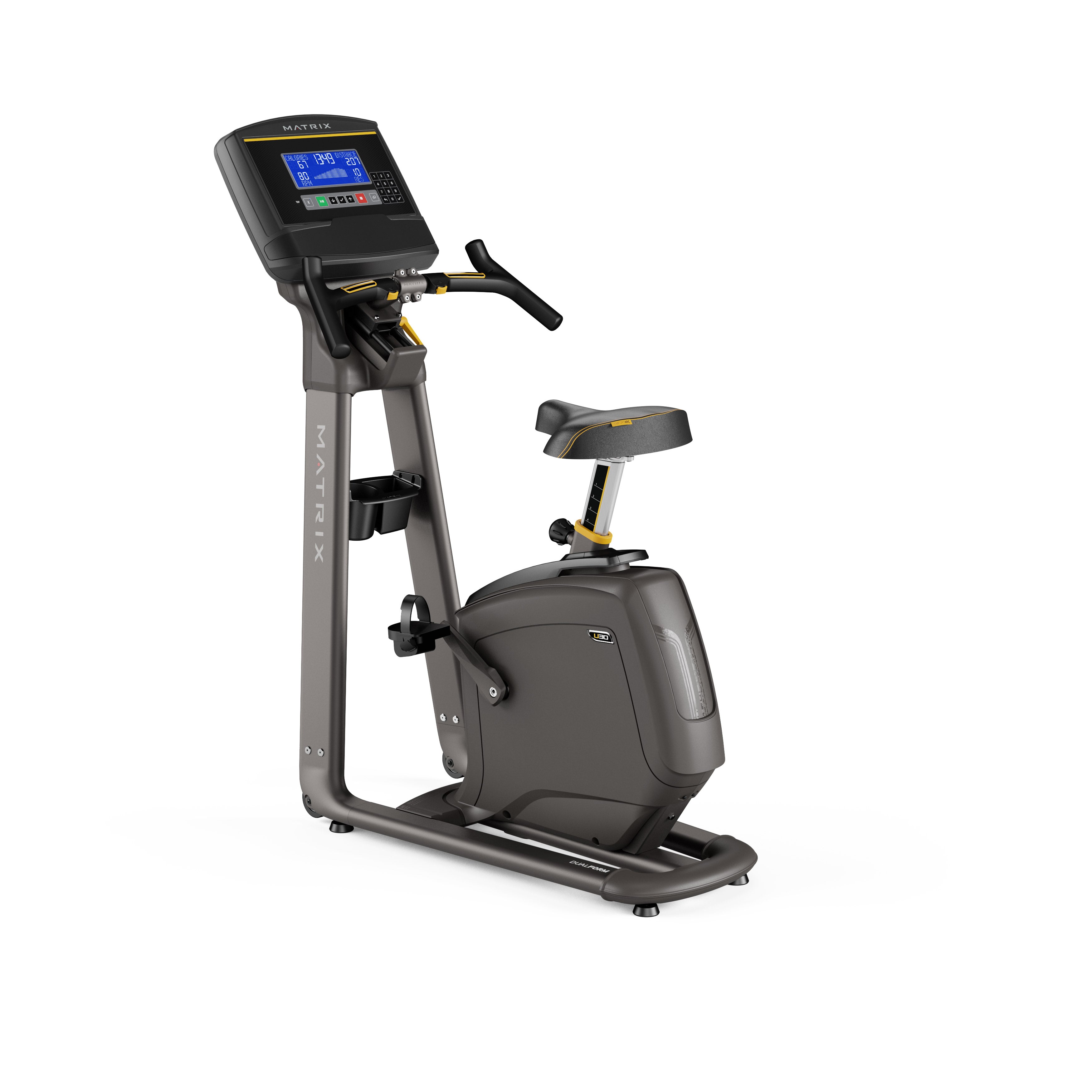 Matrix U30 Upright Cycle with Console Options ( XR, XER, XIR) - uk.johnsonfitness.com