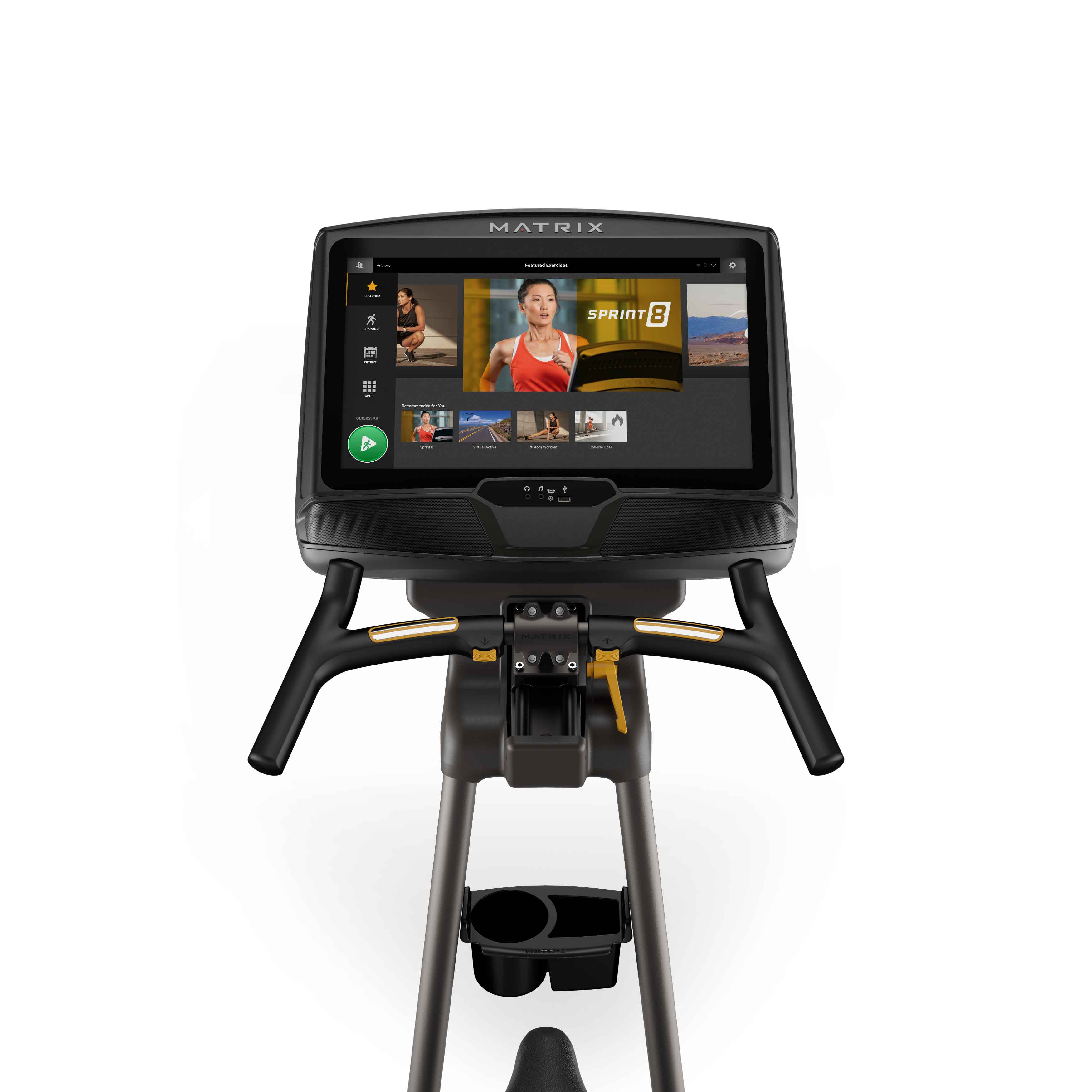 Matrix U50 Upright Cycle with Console Options (XR, XER, XIR, XUR) - uk.johnsonfitness.com