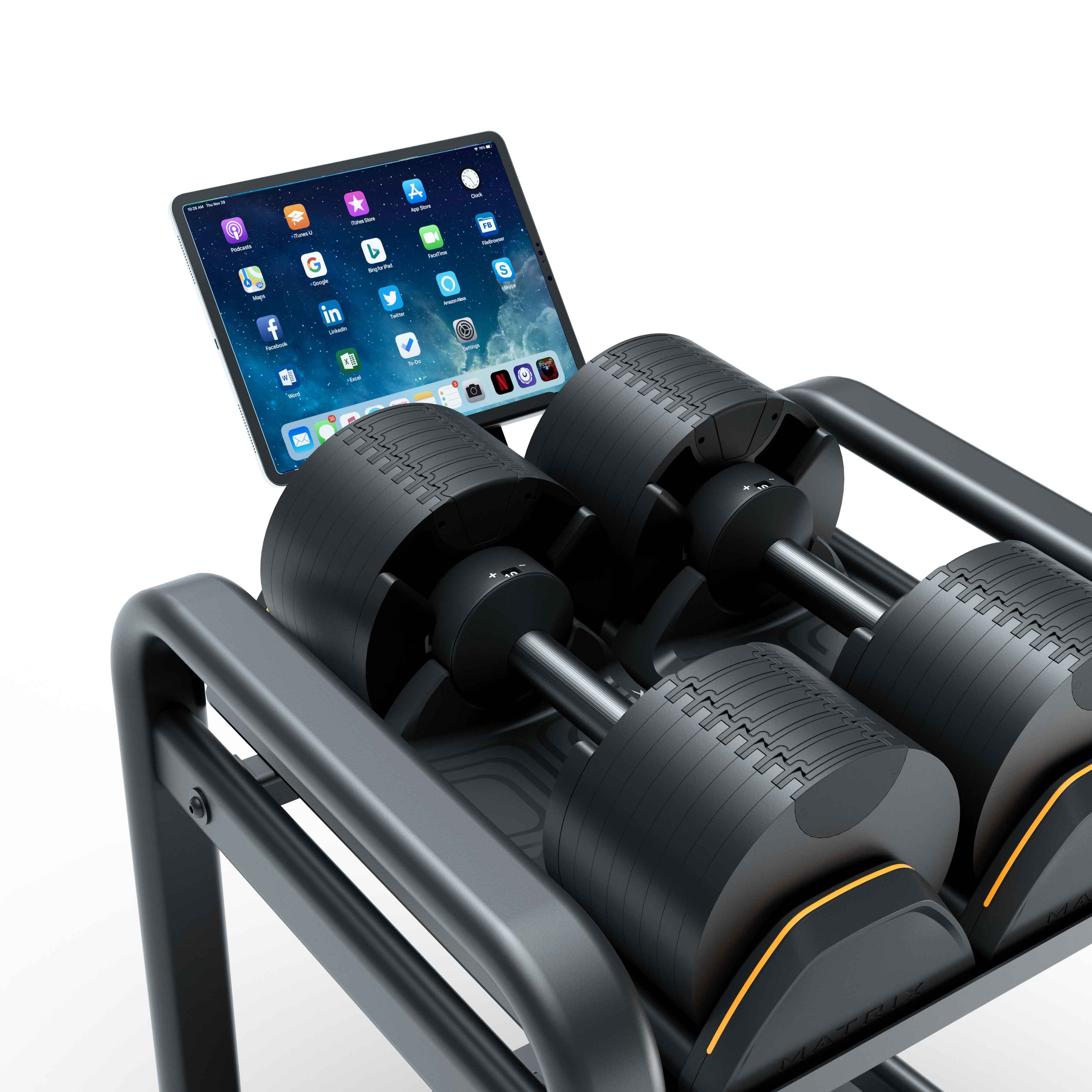 Matrix Dumbbell Rack - uk.johnsonfitness.com