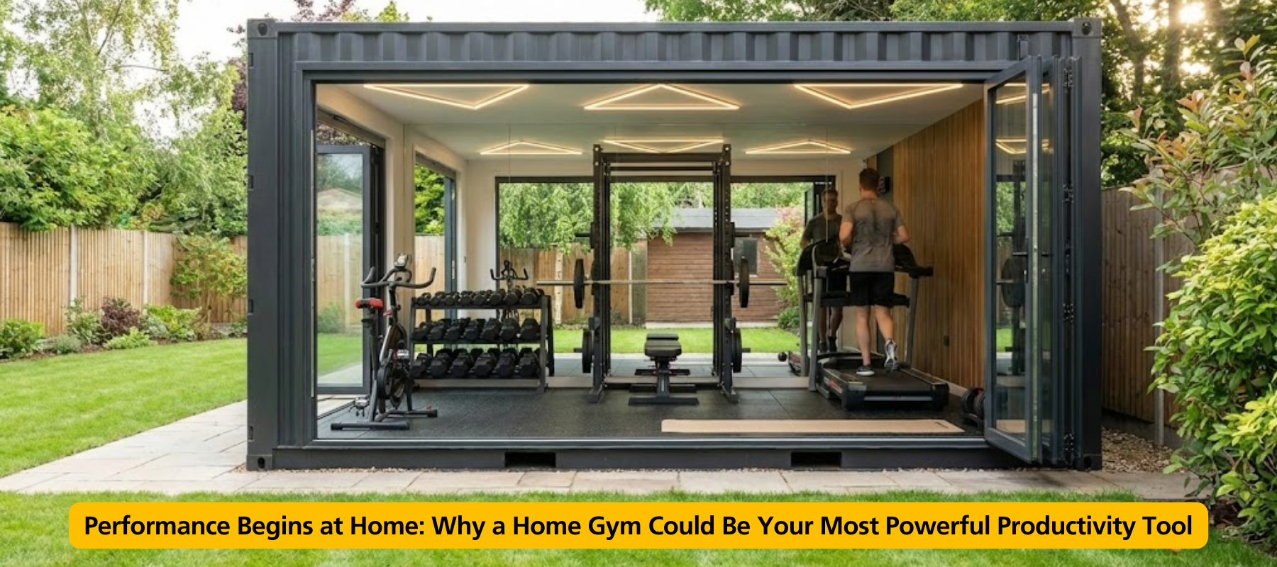 Performance Begins at Home: Why a Home Gym Could Be Your Most Powerful Productivity Tool
