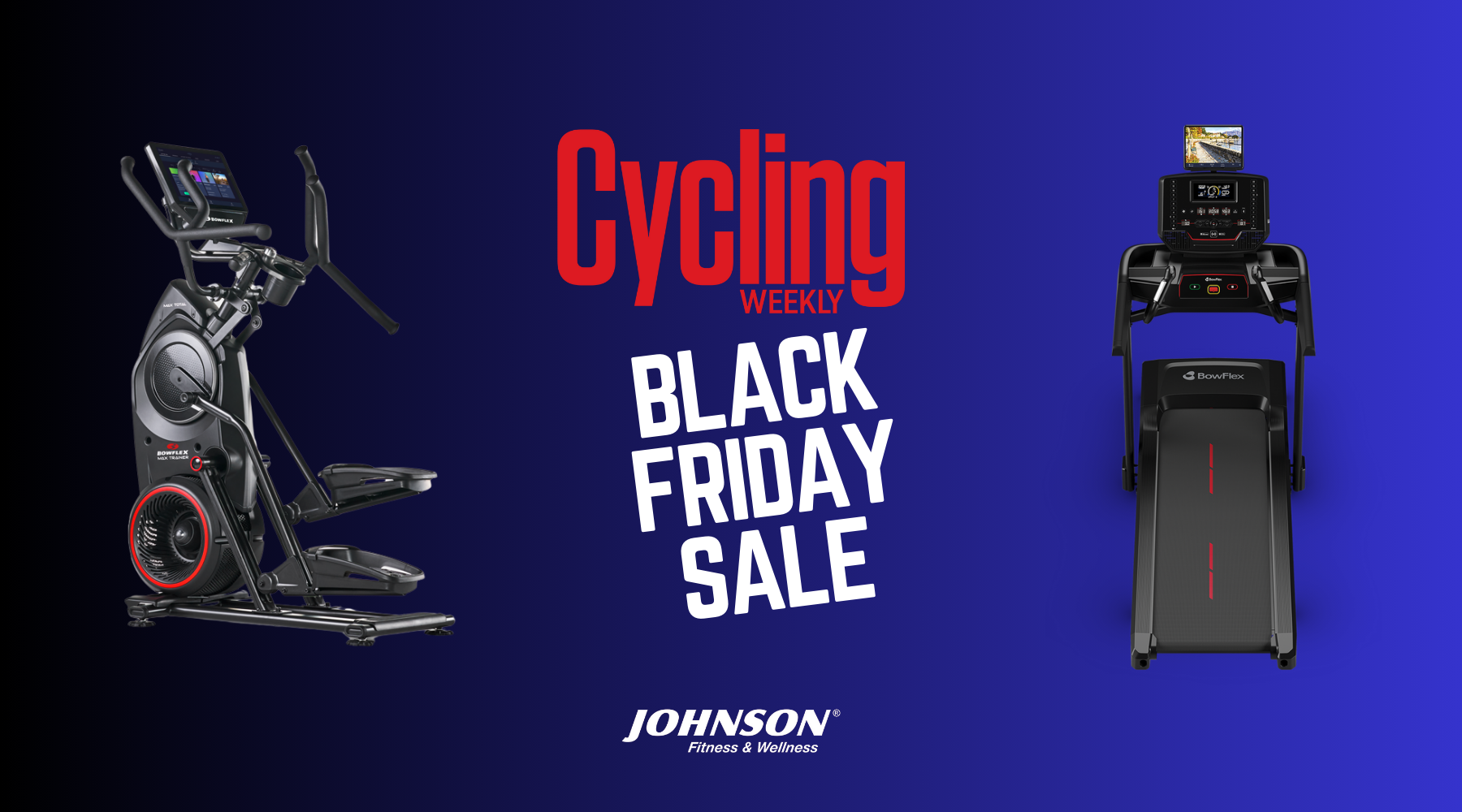 Johnson Fitness Black Friday Sale Featured by Cycling Weekly