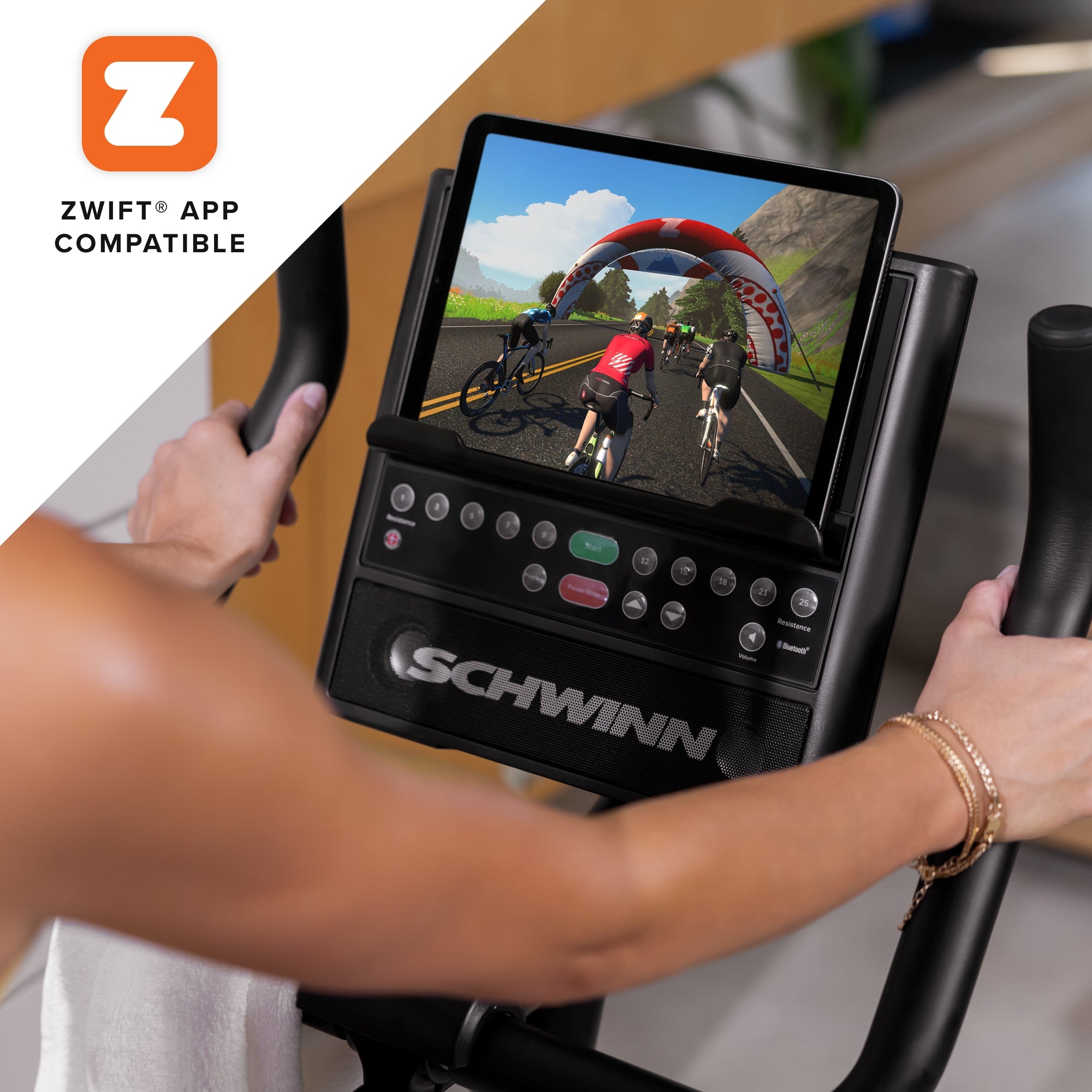 Schwinn 590U Upright Bike - uk.johnsonfitness.com