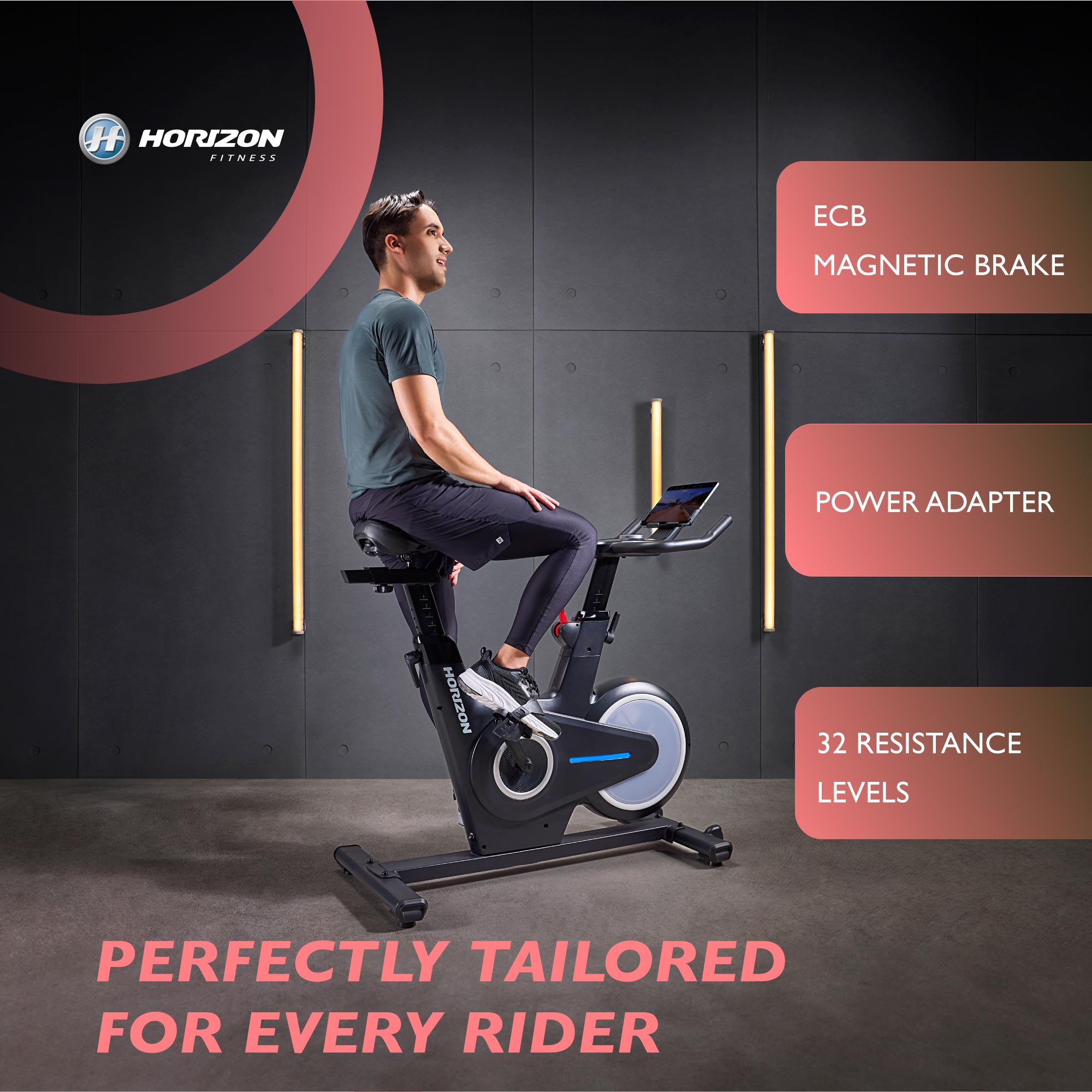 Grade B - Horizon 3.0SC Indoor Cycle - uk.johnsonfitness.com