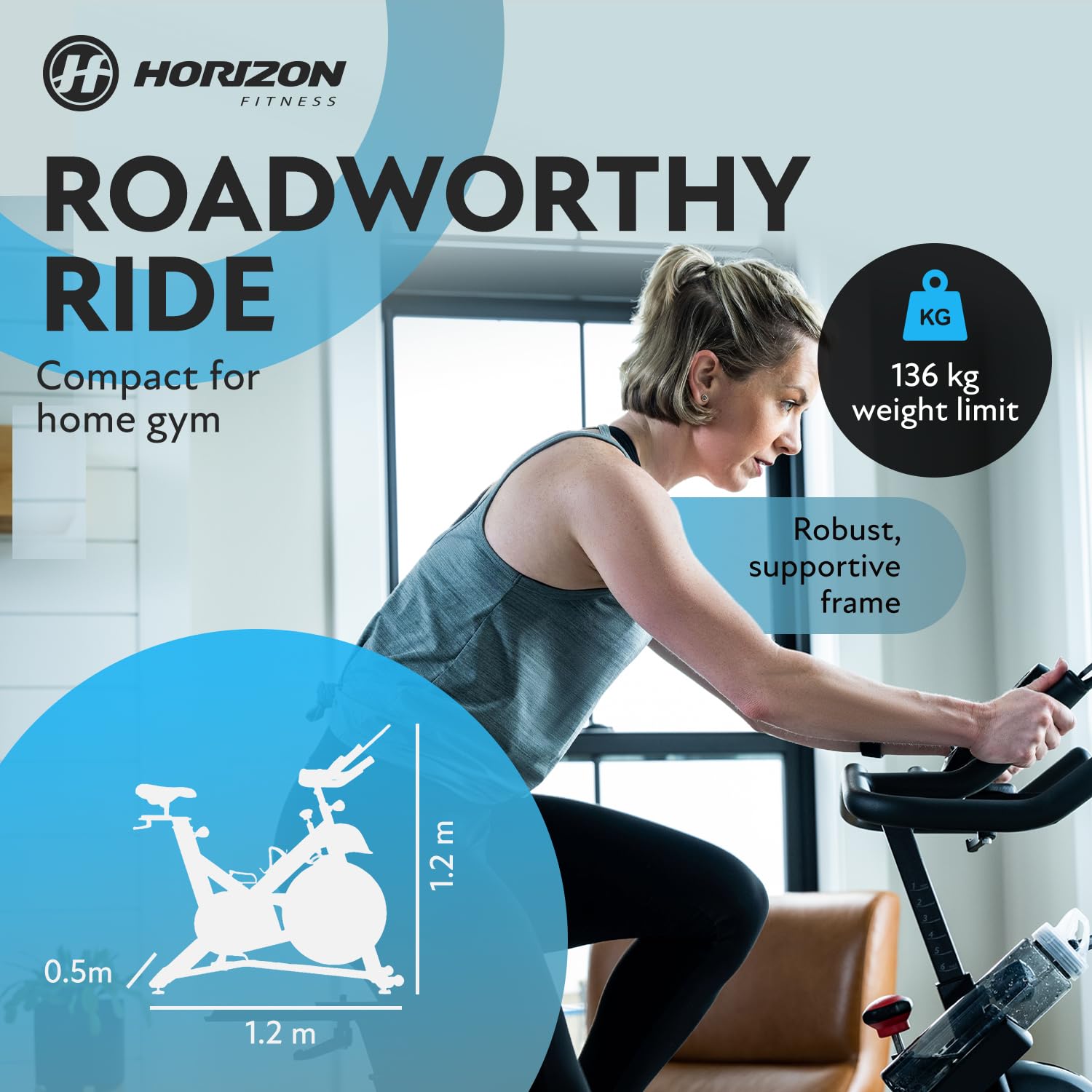 Horizon 7.0IC Indoor Cycle