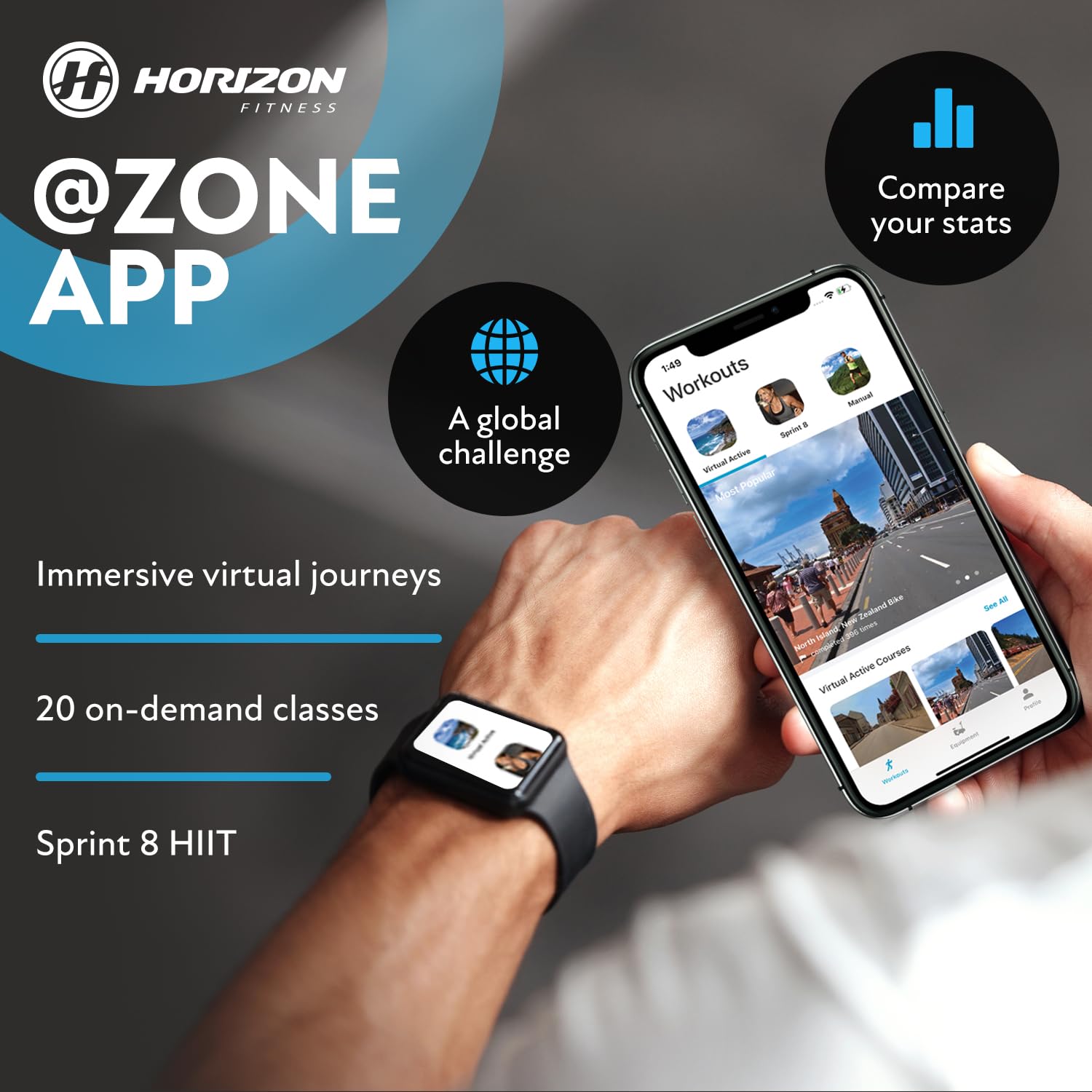 Horizon 7.0IC Indoor Cycle - uk.johnsonfitness.com