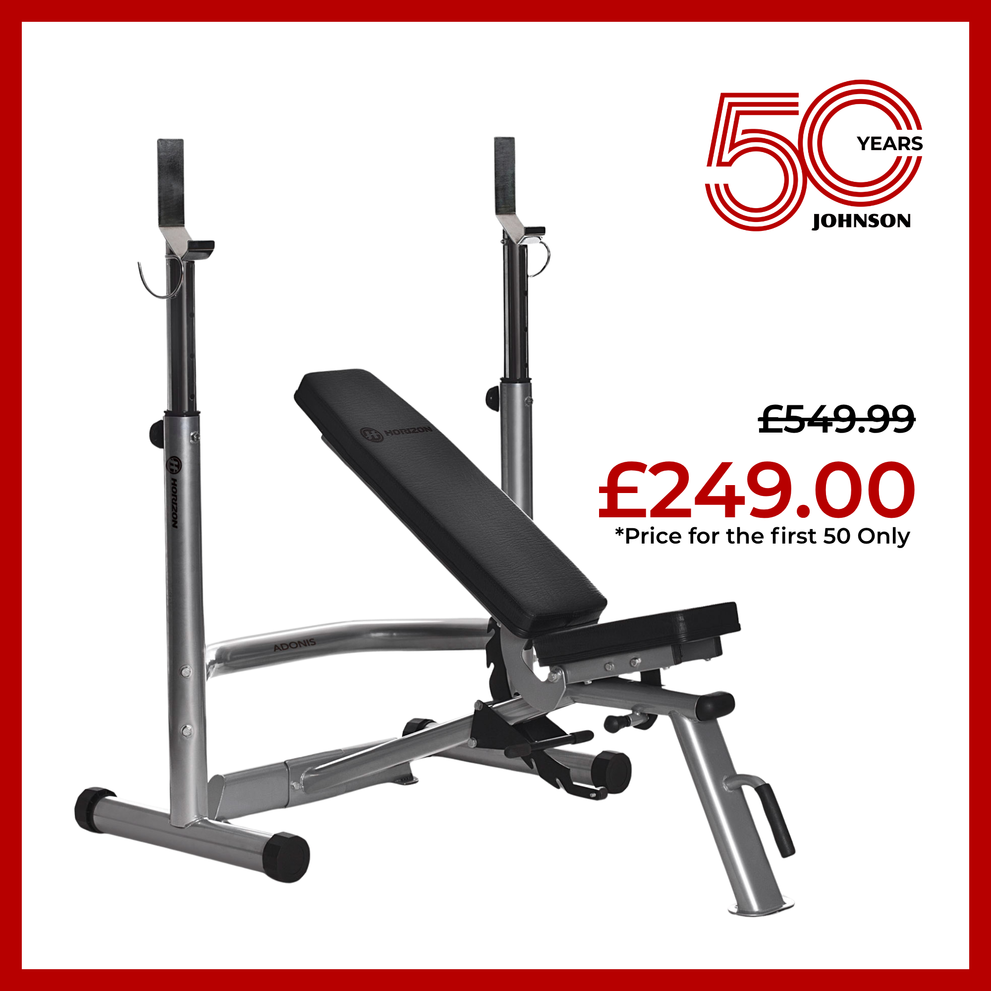 Horizon Adonis+ - Gym Rack and Adonis Bench