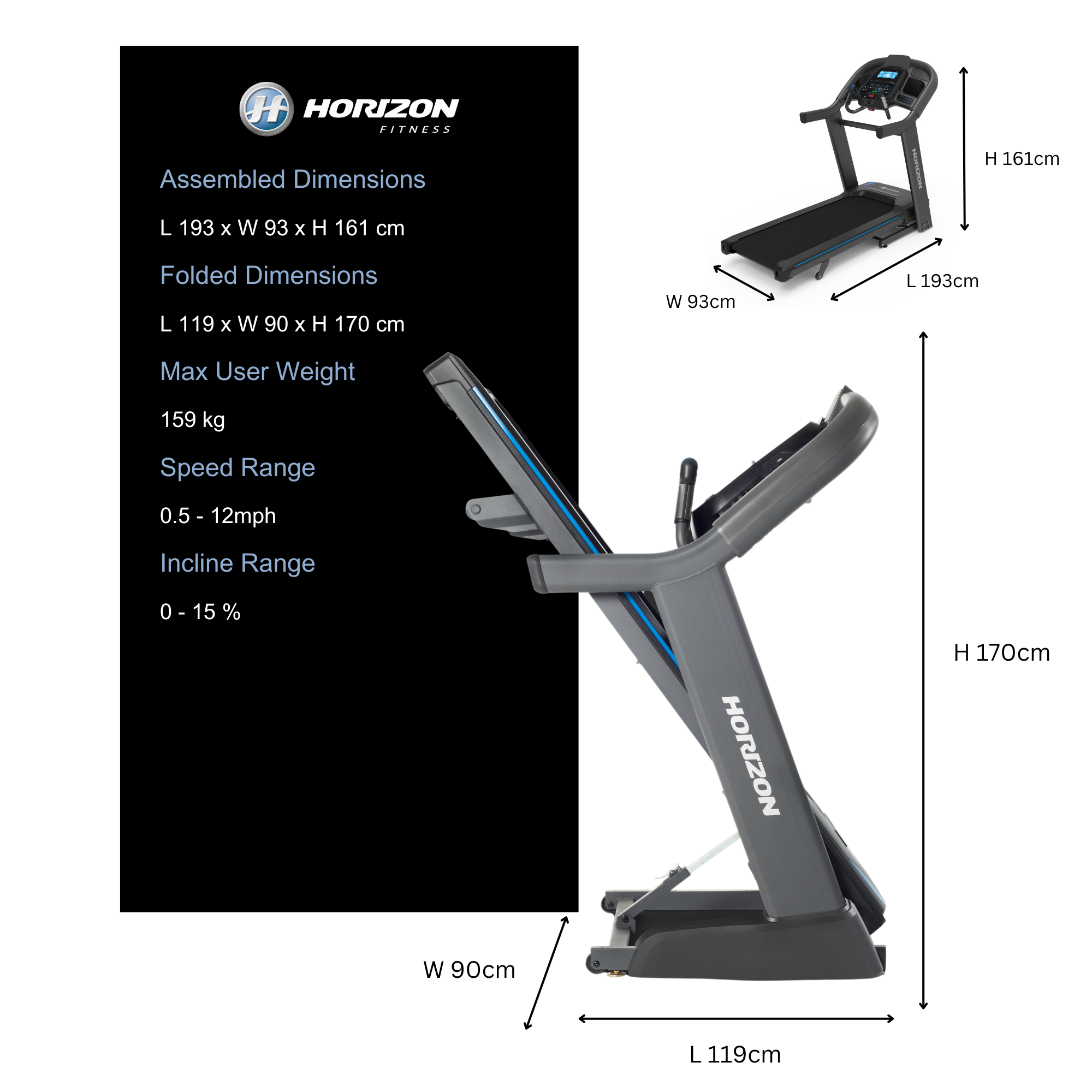 Horizon 7.4AT Treadmill - uk.johnsonfitness.com