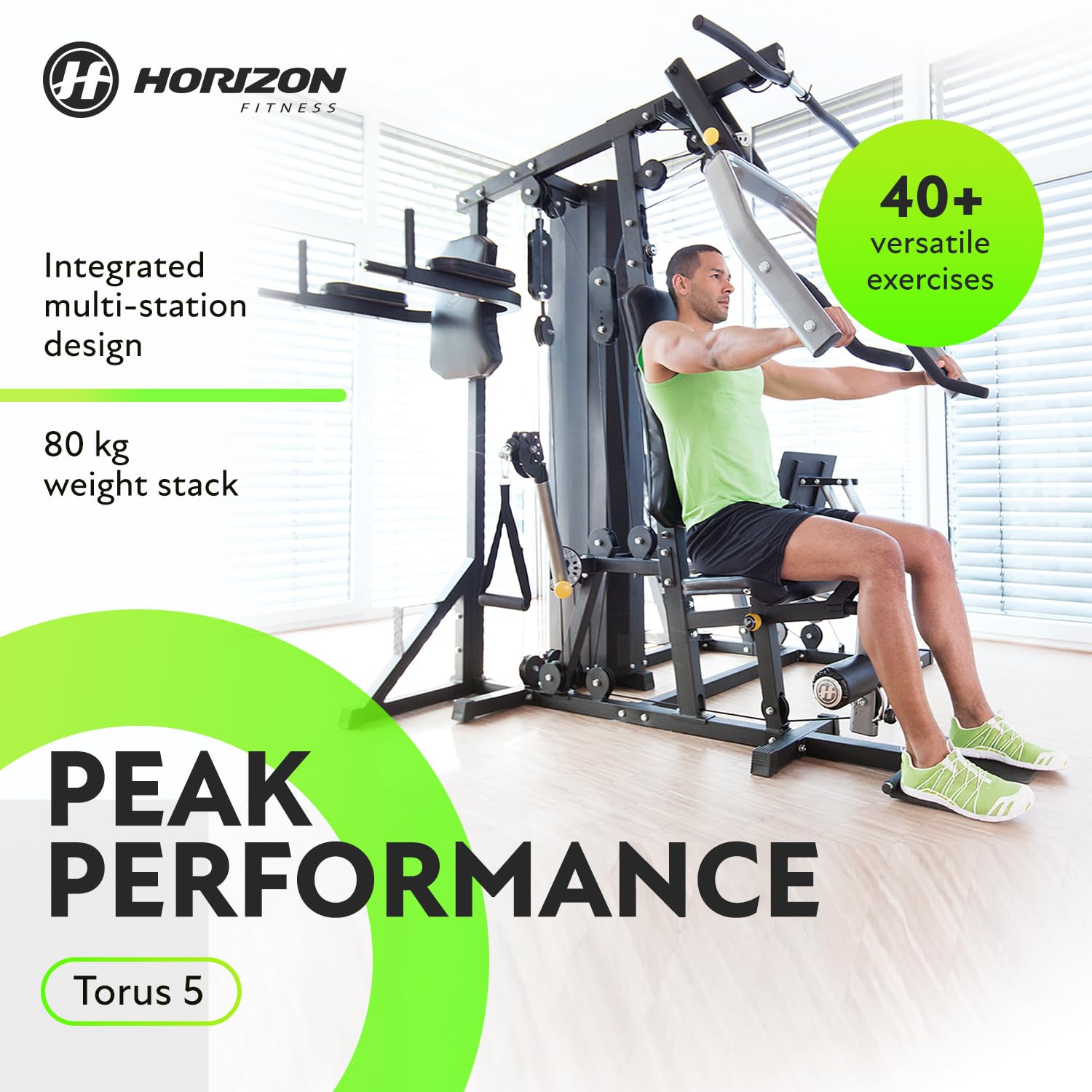 Horizon Torus 5 Home Multi Gym - Installation included - uk.johnsonfitness.com