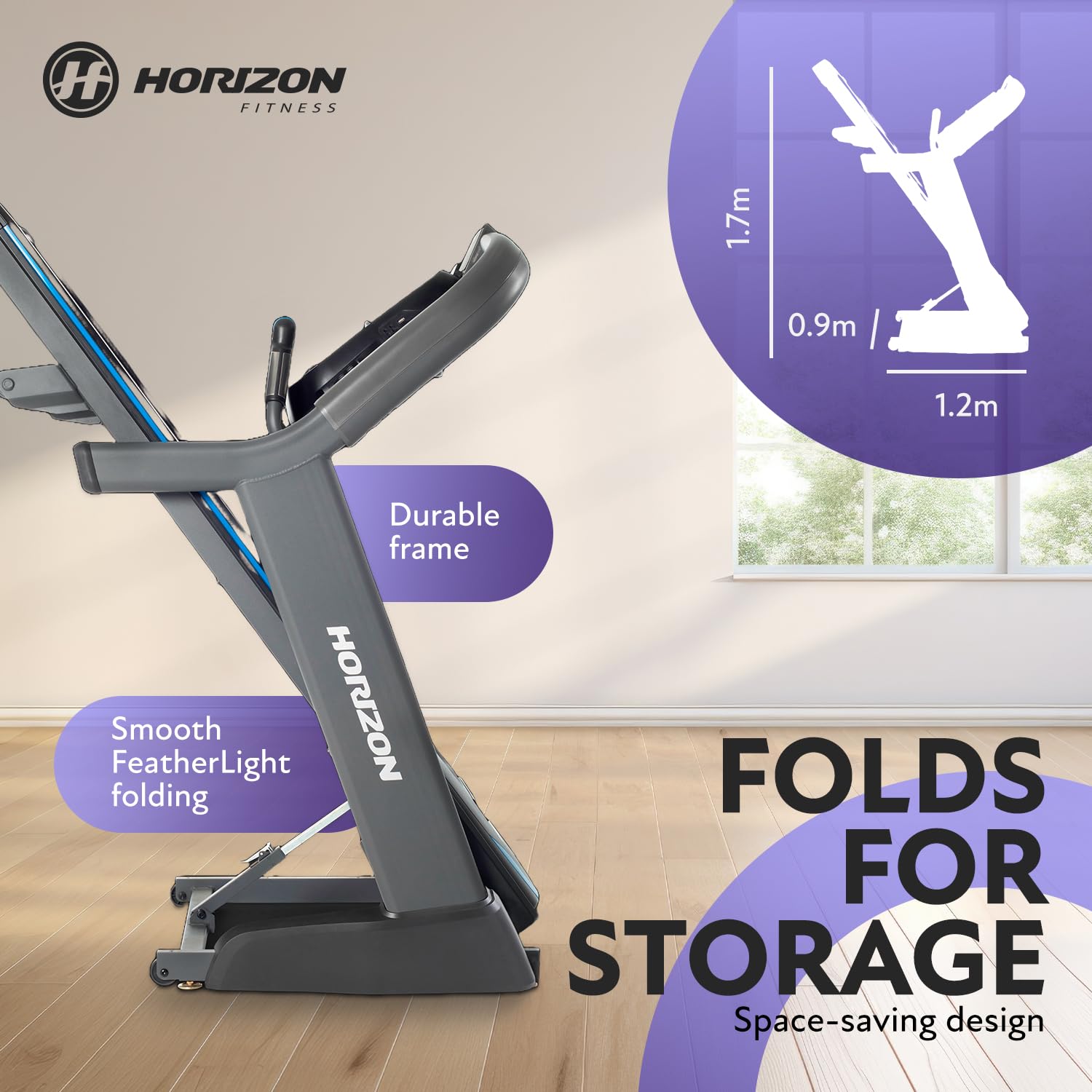 Horizon 7.4AT @Zone Treadmill - uk.johnsonfitness.com