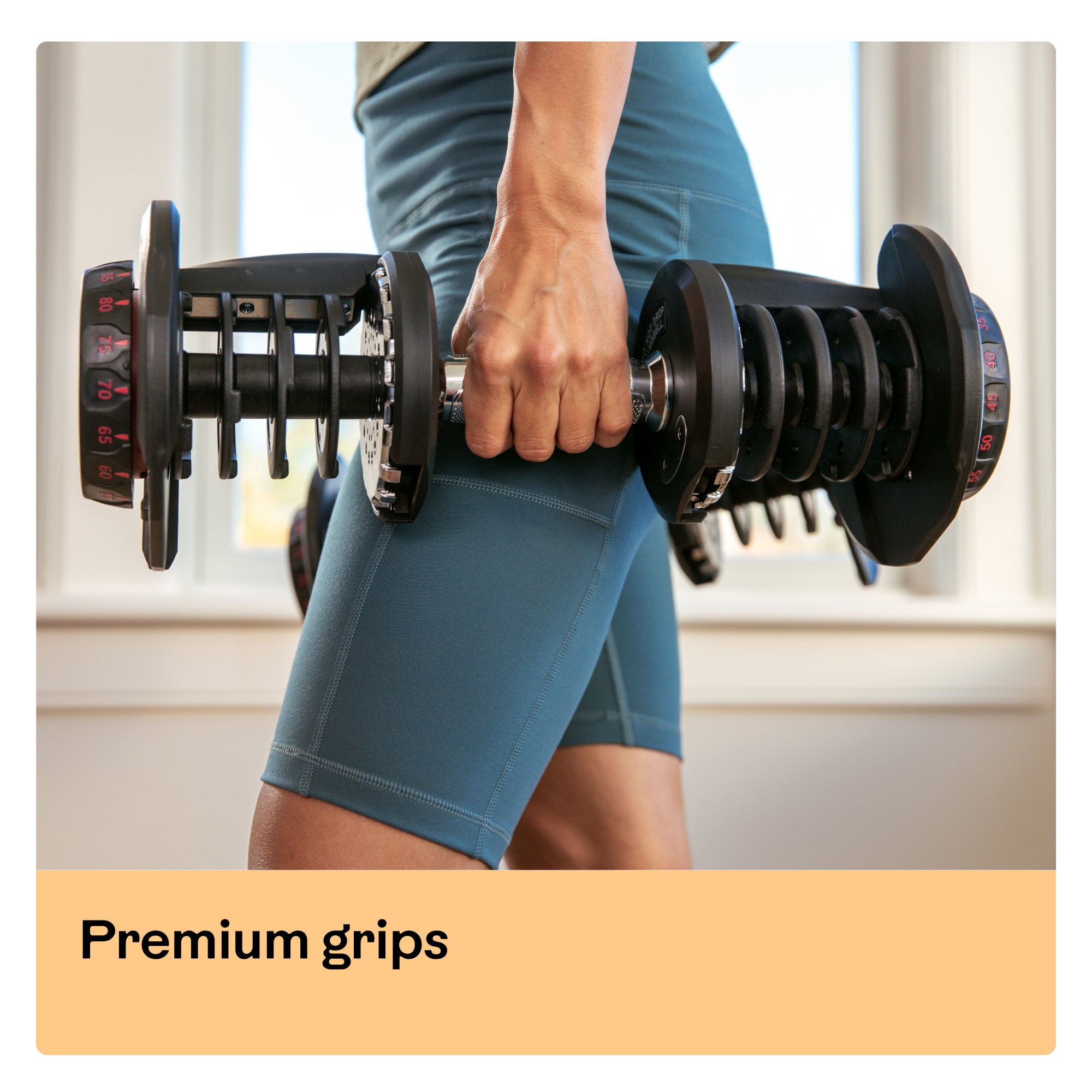 BowFlex 1090i Dumbbell Pair with BowFlex Stand