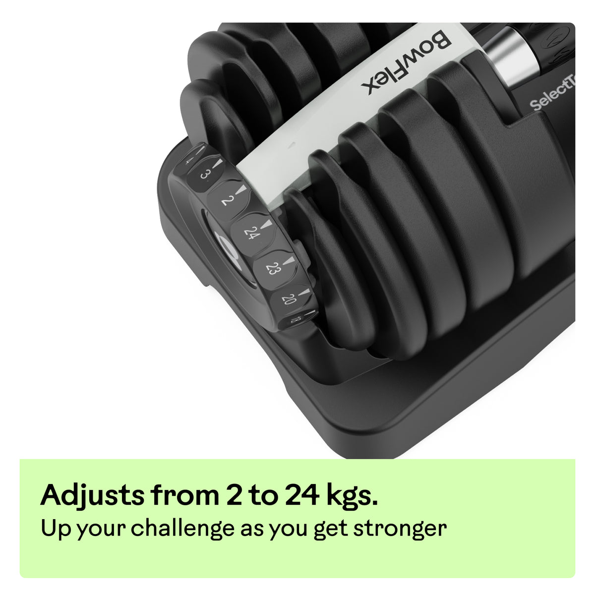 BowFlex 52s Adjustable Dumbbell Single