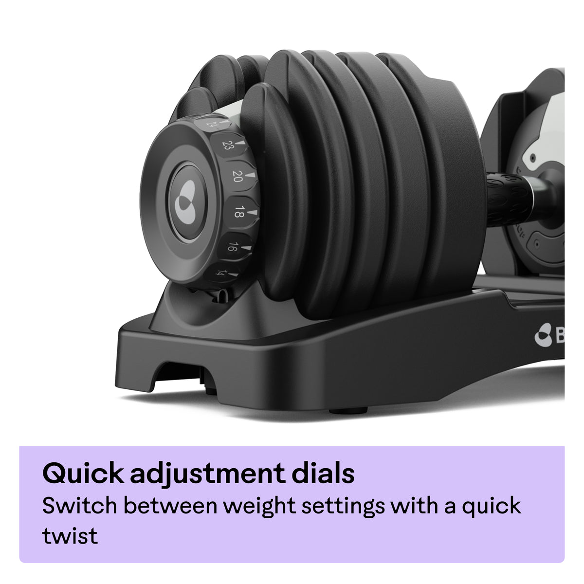 BowFlex 52s Adjustable Dumbbell Pair - uk.johnsonfitness.com