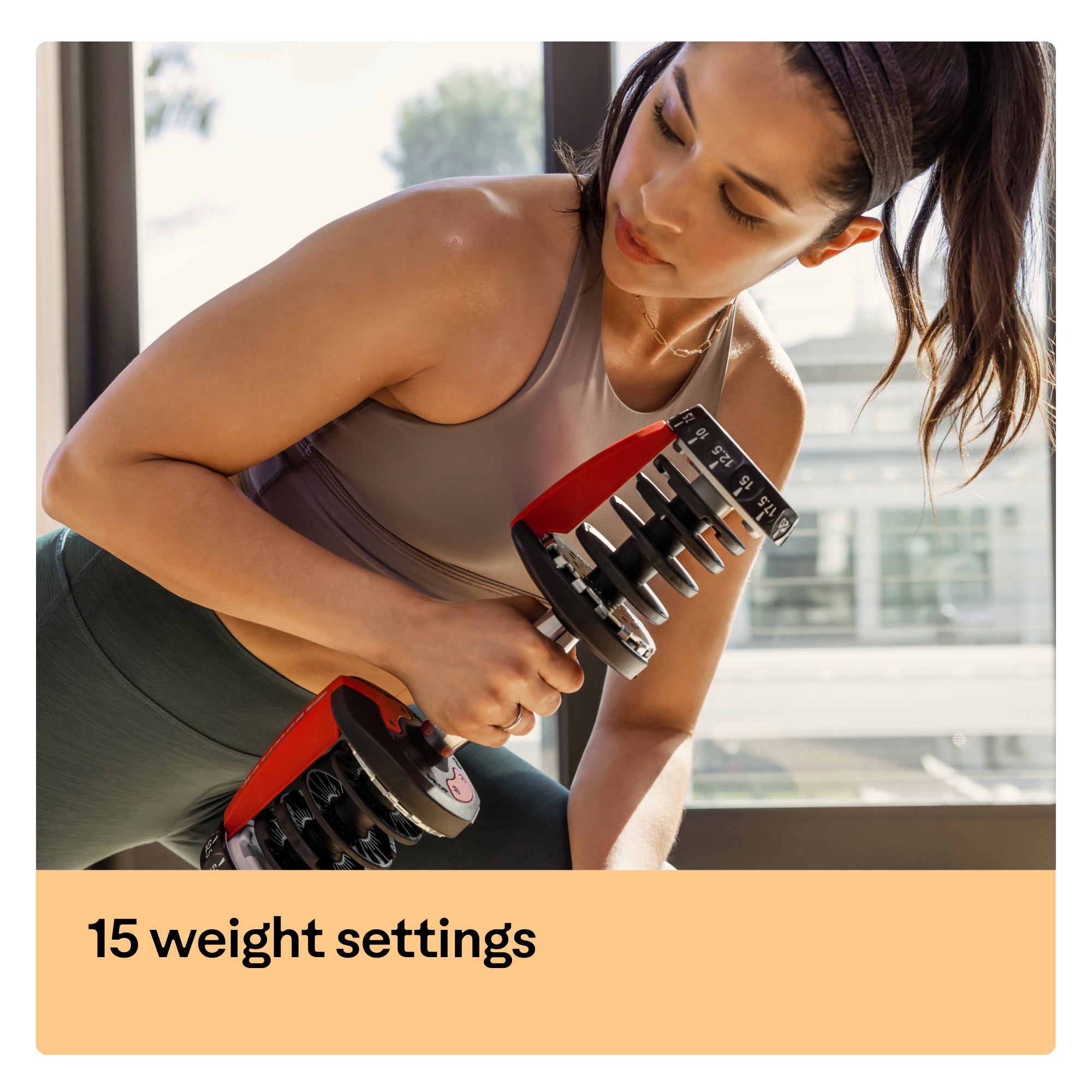 BowFlex 552i Adjustable Dumbbell Pair - uk.johnsonfitness.com