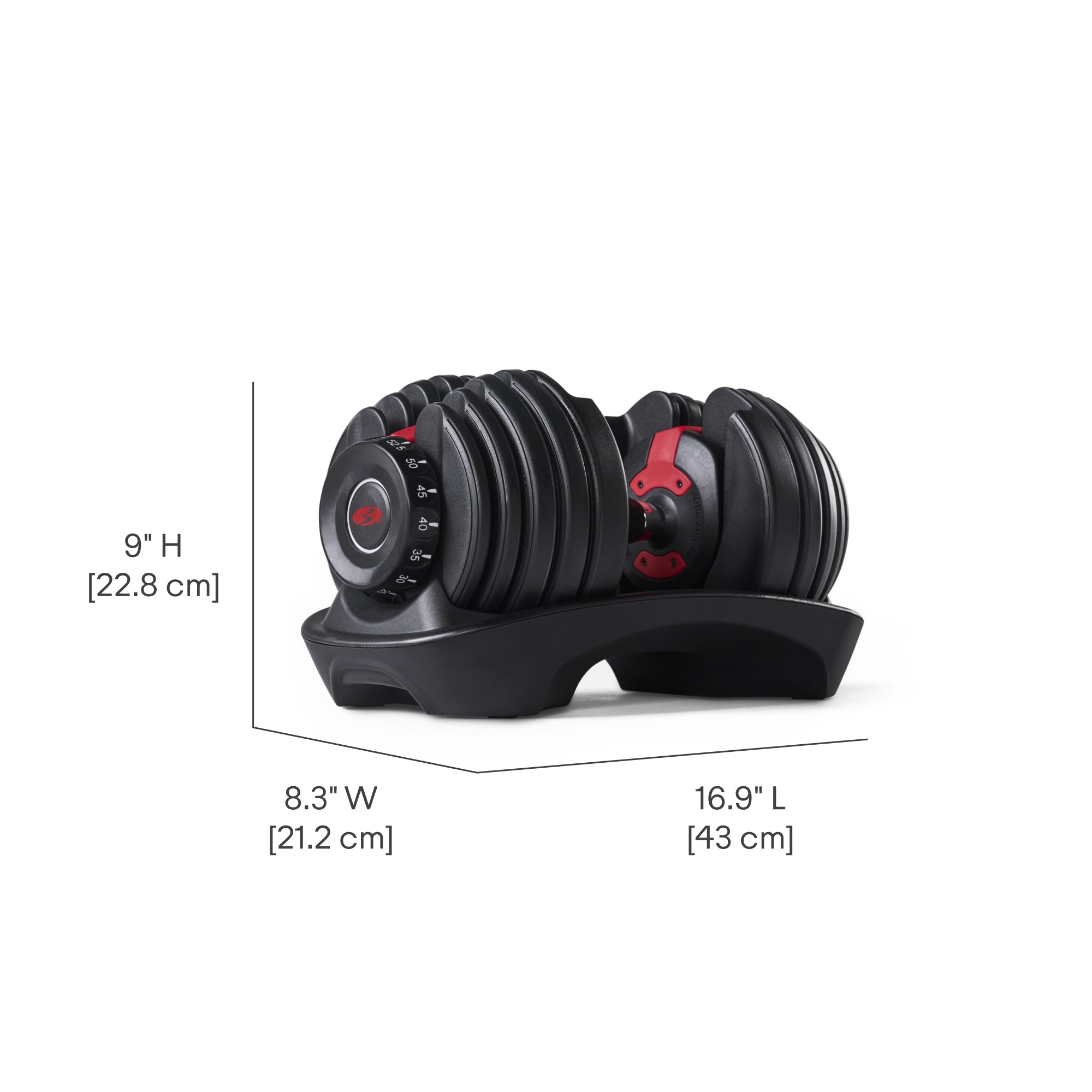 BowFlex 552i Adjustable Dumbbell Pair - uk.johnsonfitness.com