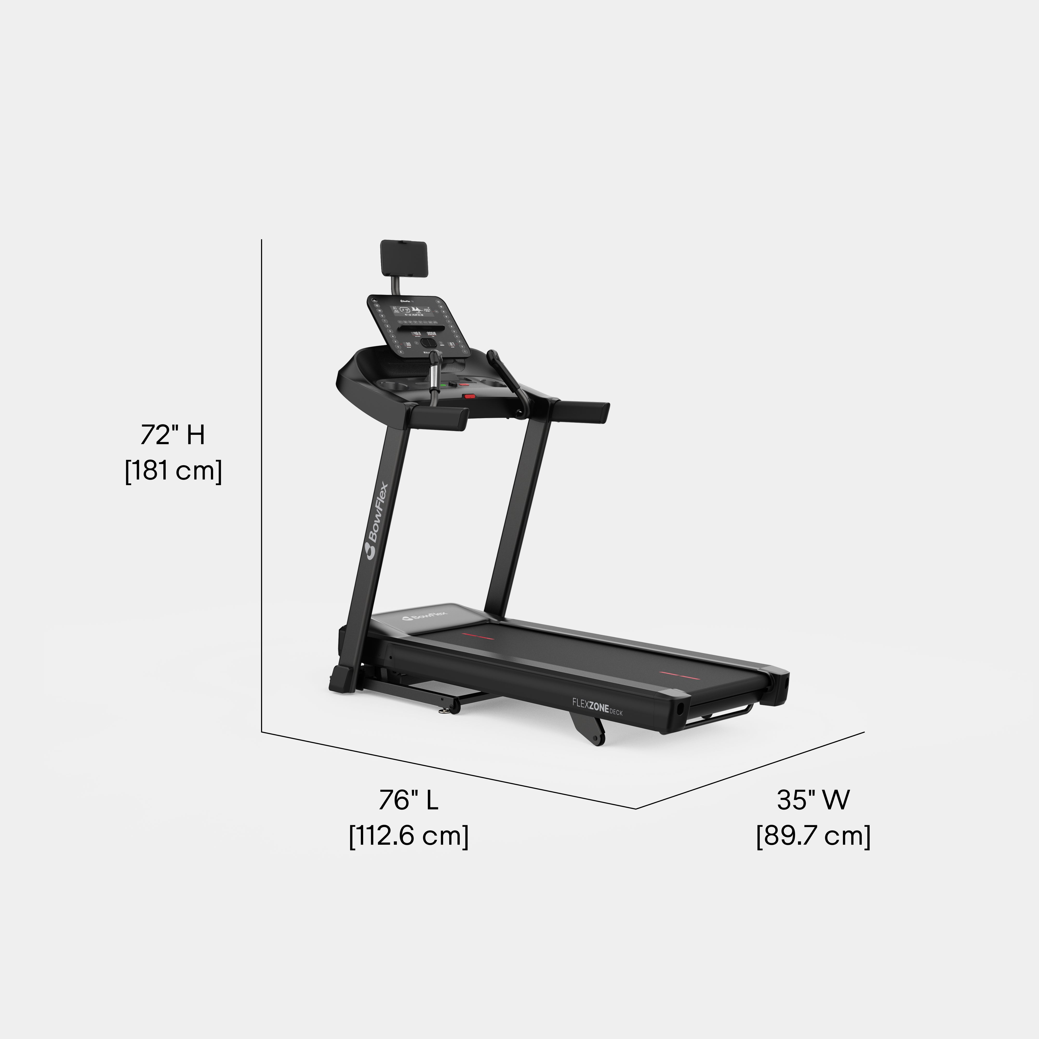 BowFlex T6 Folding Treadmill – Smart Connected Running Machine with 20 km/h Speed, 15% Incline, Bluetooth & Fitness App Compatibility - uk.johnsonfitness.com