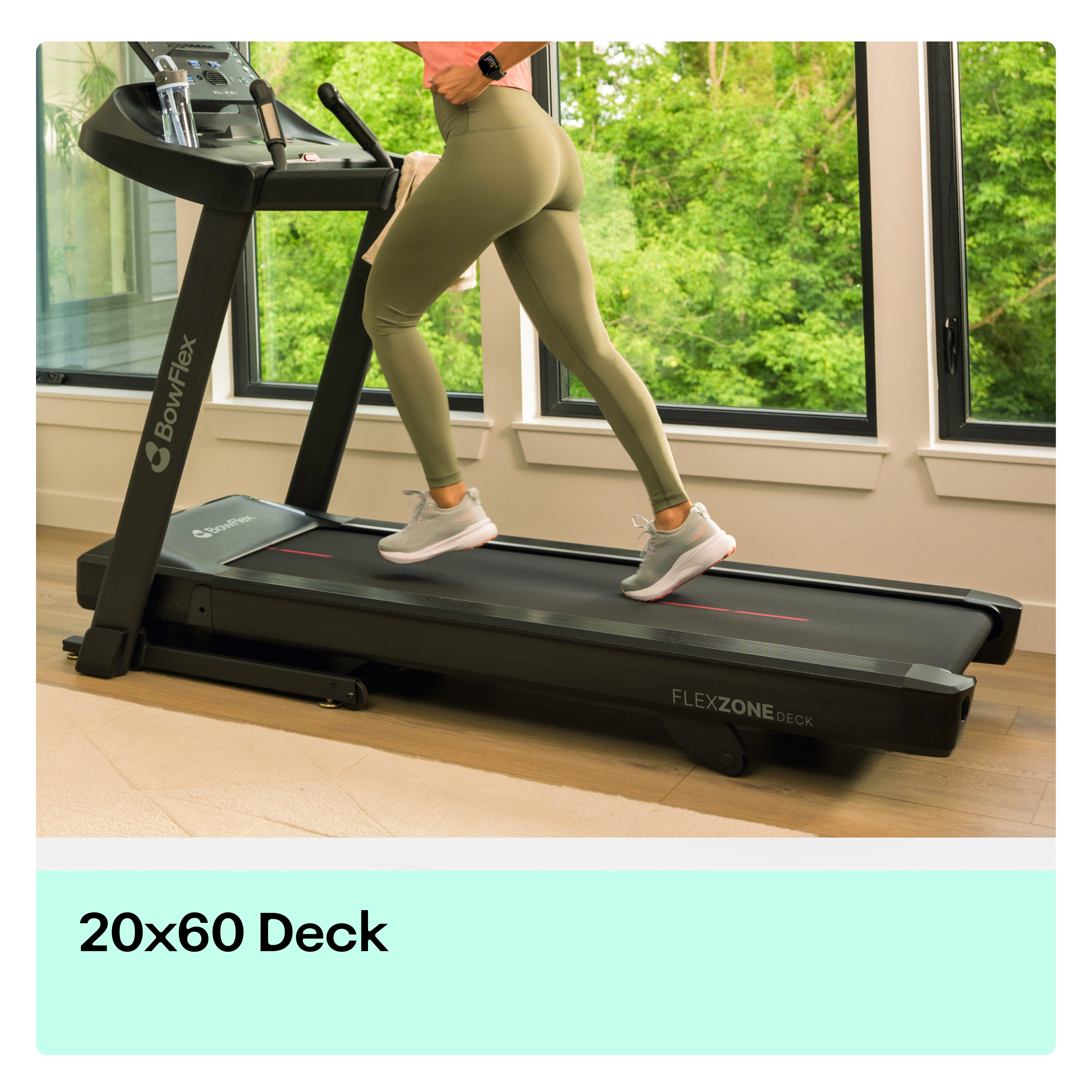 BowFlex T6 Folding Treadmill – Smart Connected Running Machine with 20 km/h Speed, 15% Incline, Bluetooth & Fitness App Compatibility - uk.johnsonfitness.com