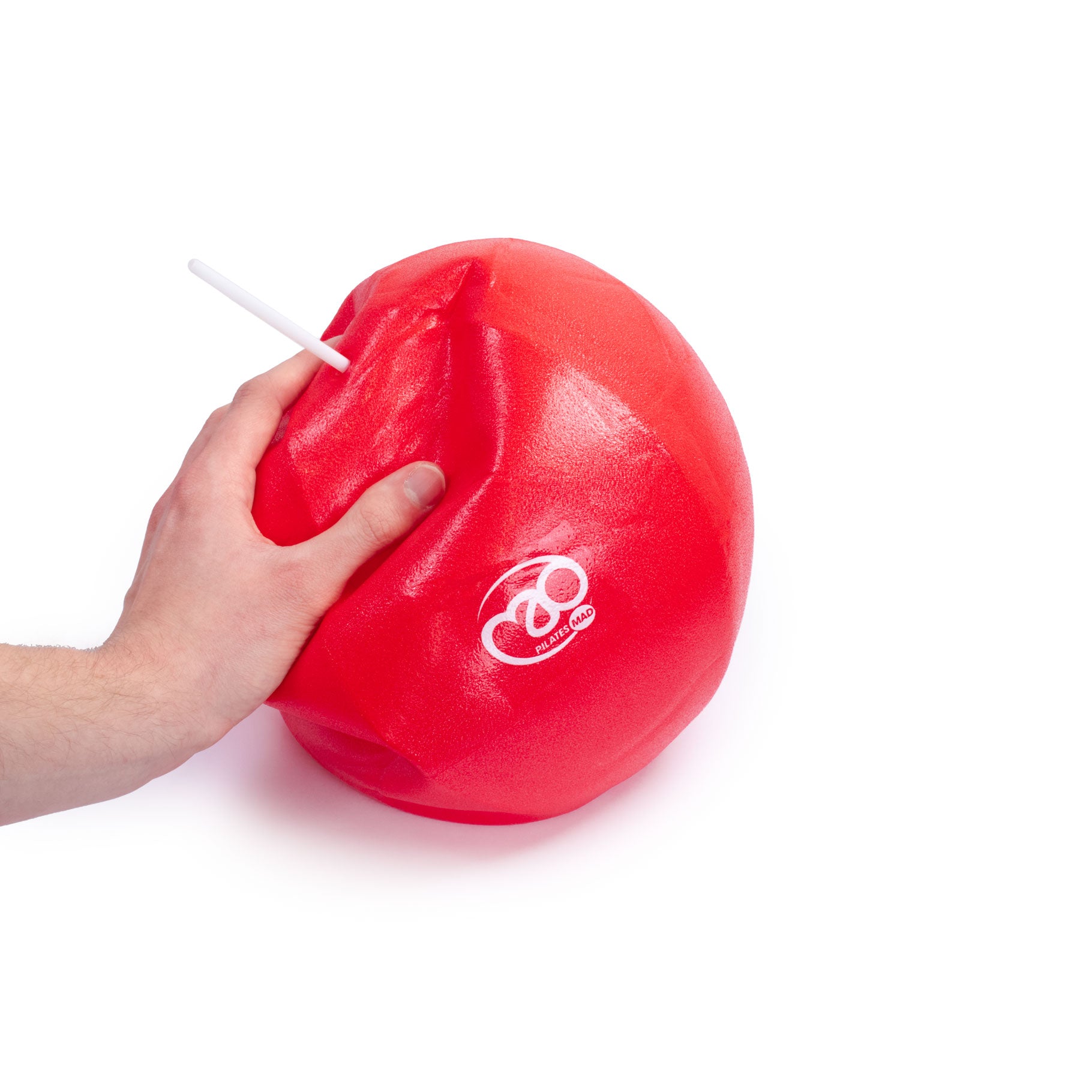 9'' Exer-Soft Pilates Ball Red 5