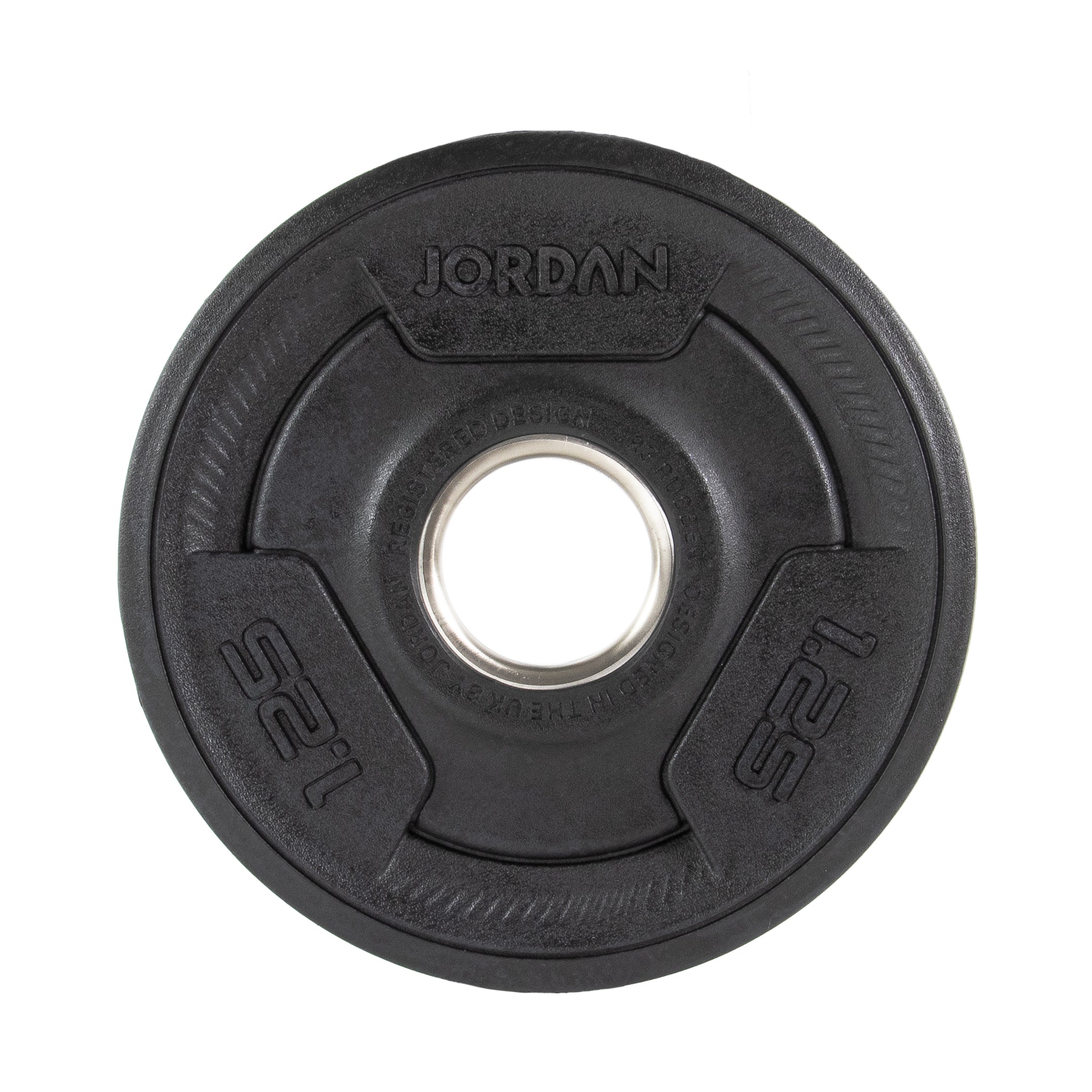 Jordan Fitness Rubber Tri-Grip Olympic Plates - uk.johnsonfitness.com