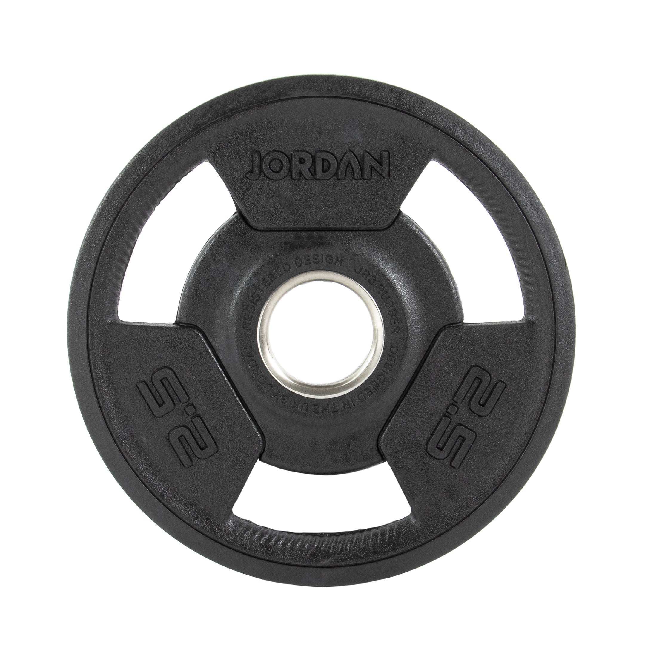 Jordan Fitness Rubber Tri-Grip Olympic Plates - uk.johnsonfitness.com