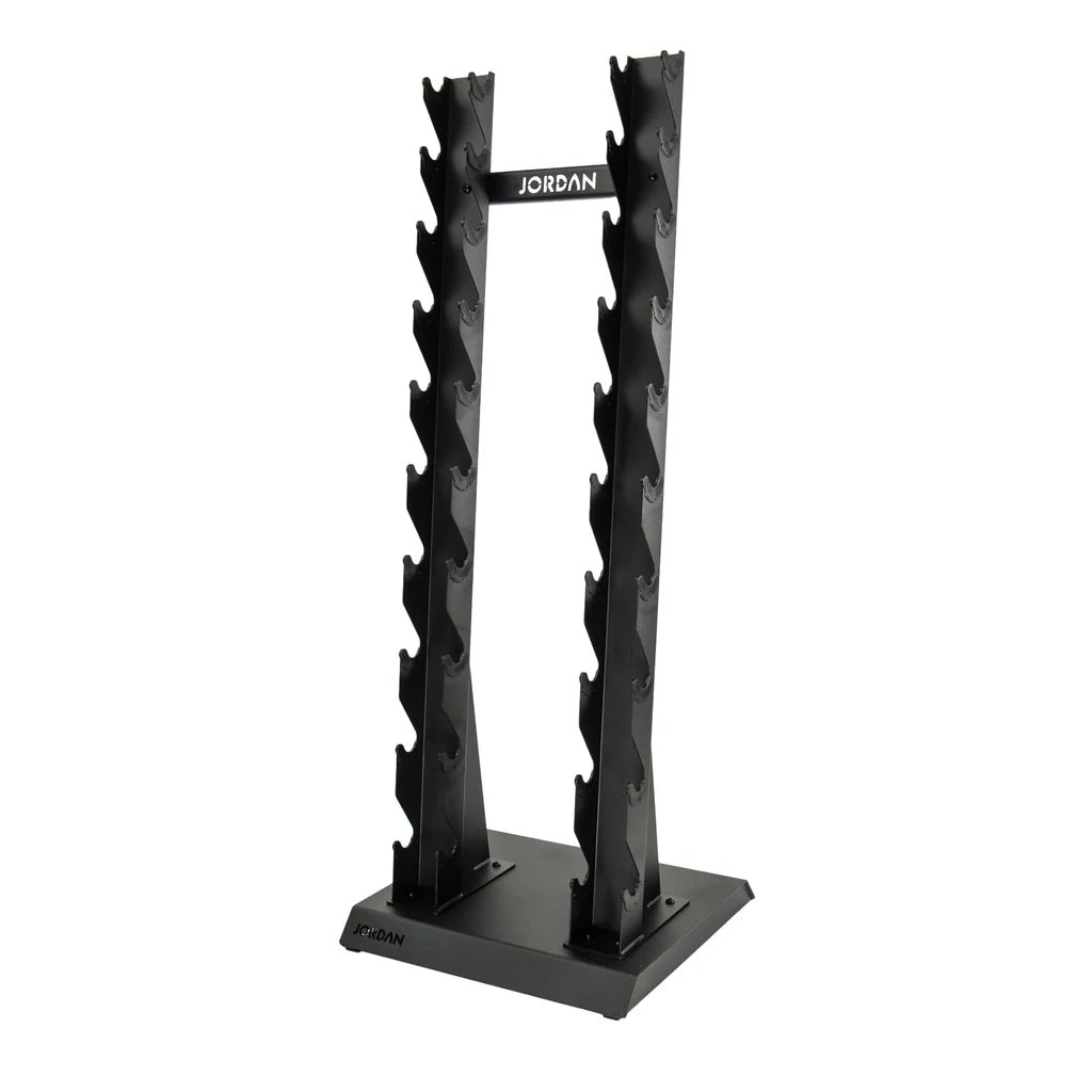 Jordan Fitness 10Pair Vertical DB Rack 1- 10kg/2kg - 20kg - uk.johnsonfitness.com