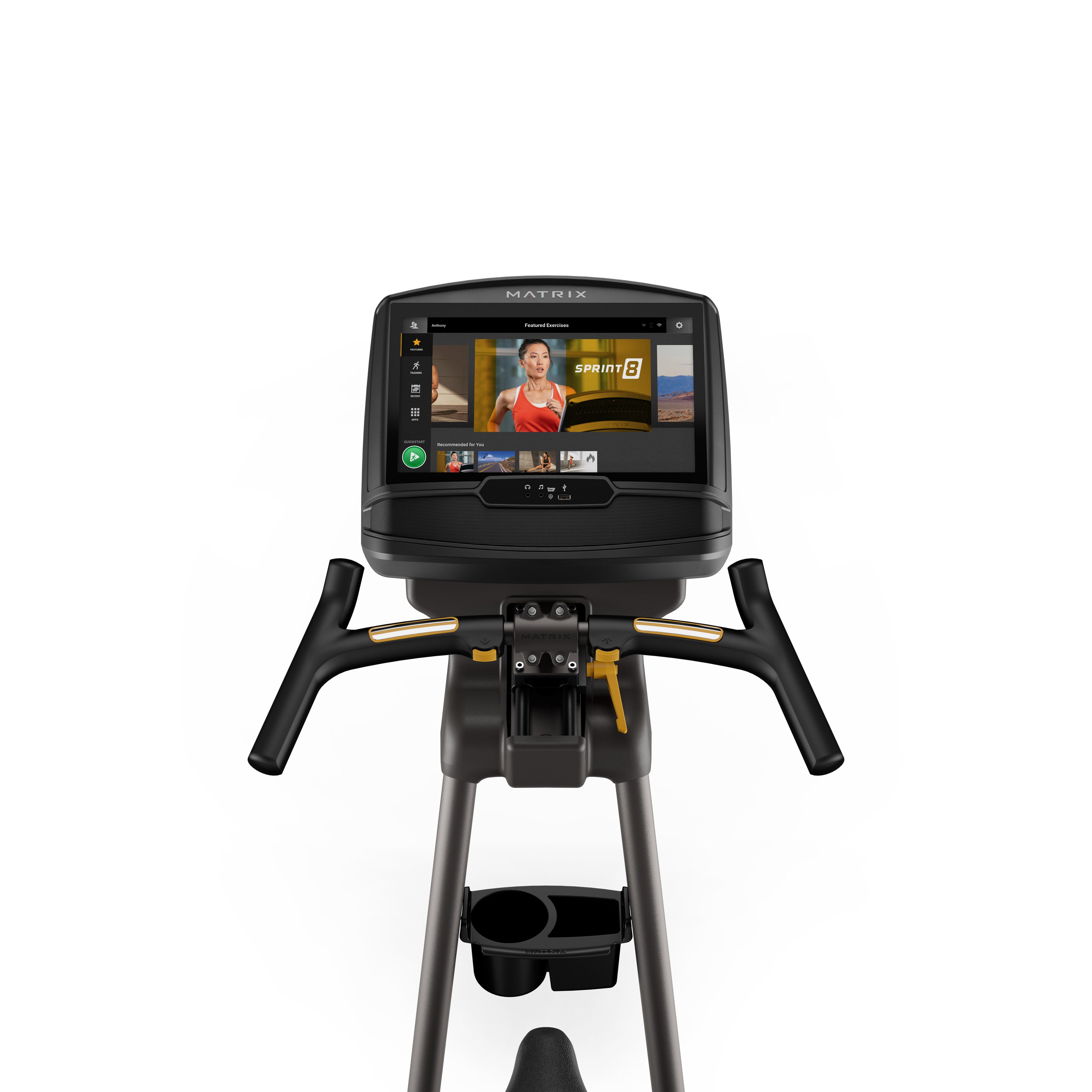 Matrix U50 Upright Cycle with Console Options (XR, XER, XIR, XUR) - uk.johnsonfitness.com