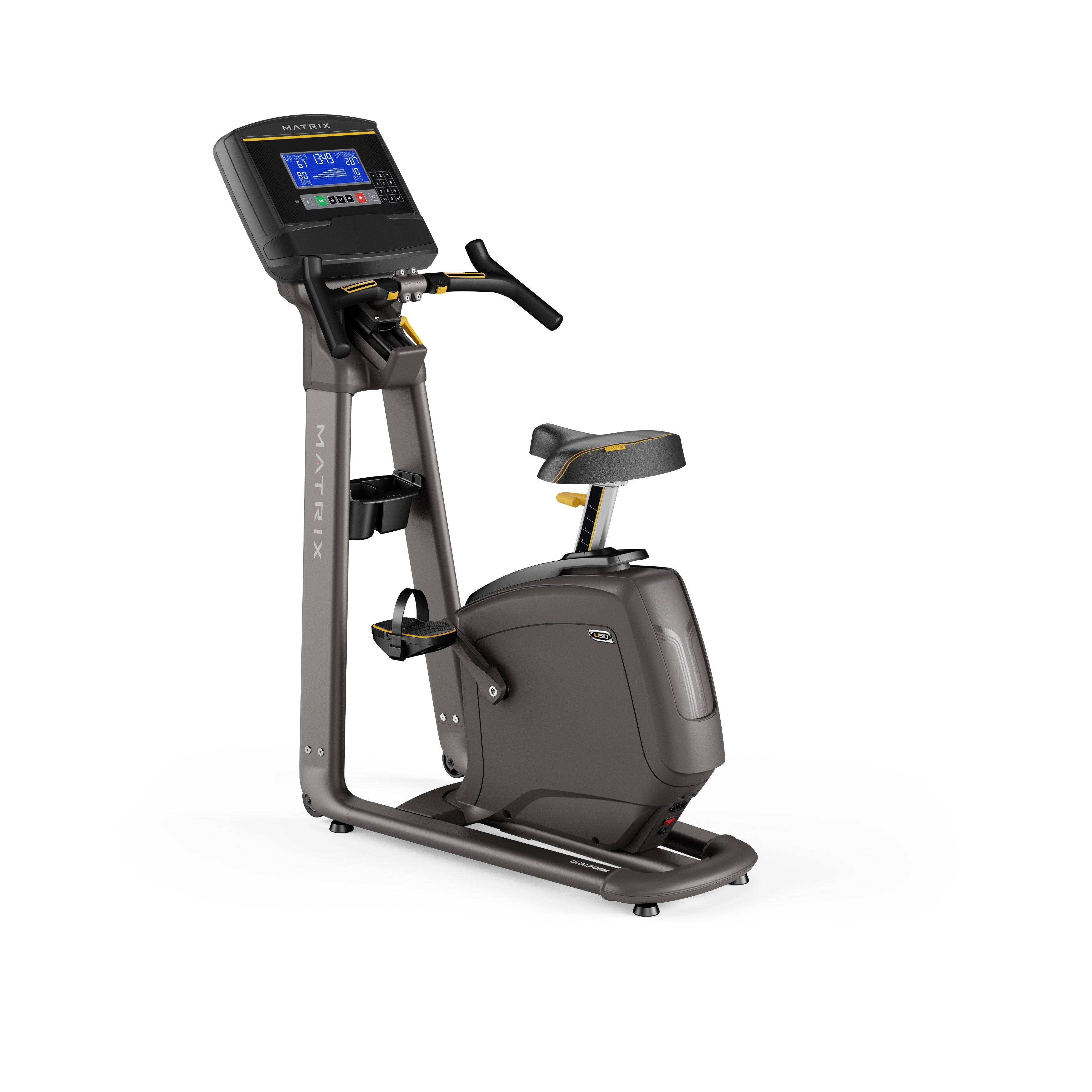 Matrix U50 Upright Cycle with Console Options (XR, XER, XIR, XUR) - uk.johnsonfitness.com
