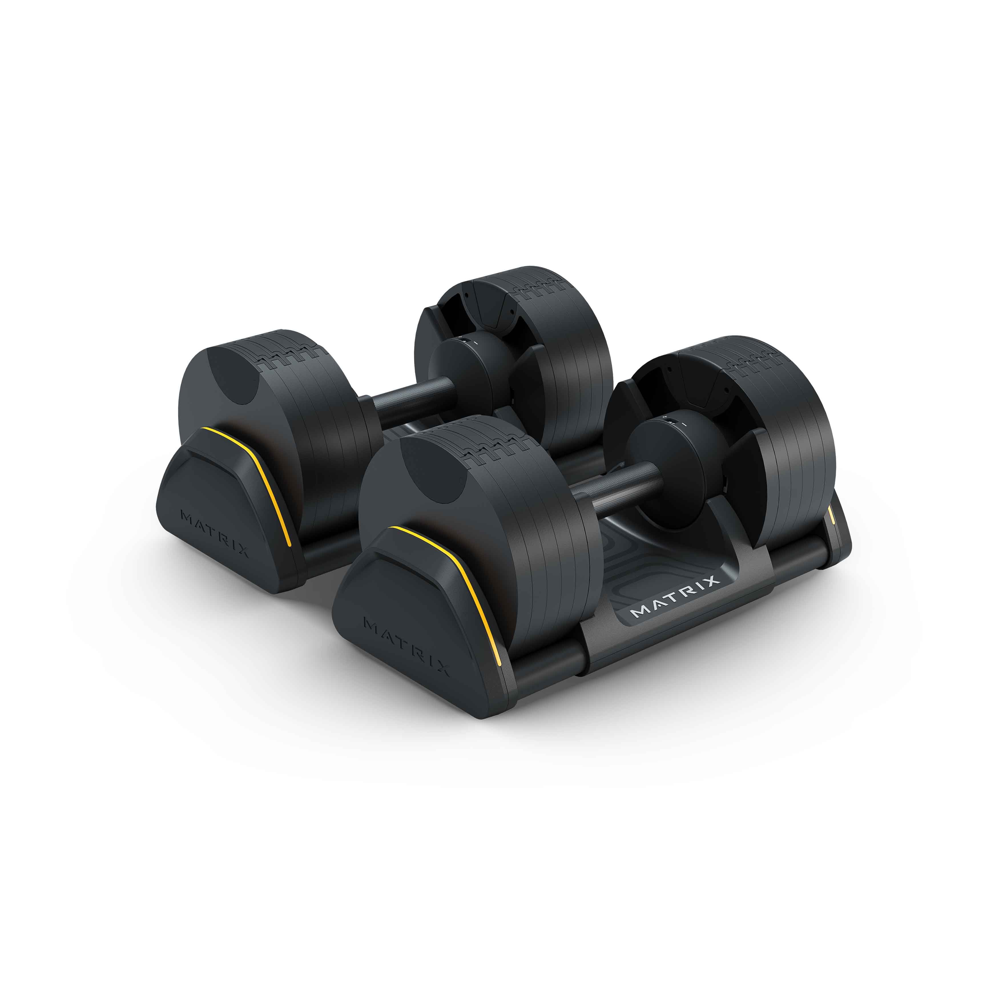 Matrix Adjustable Dumbbell 2kg - 20kg - uk.johnsonfitness.com