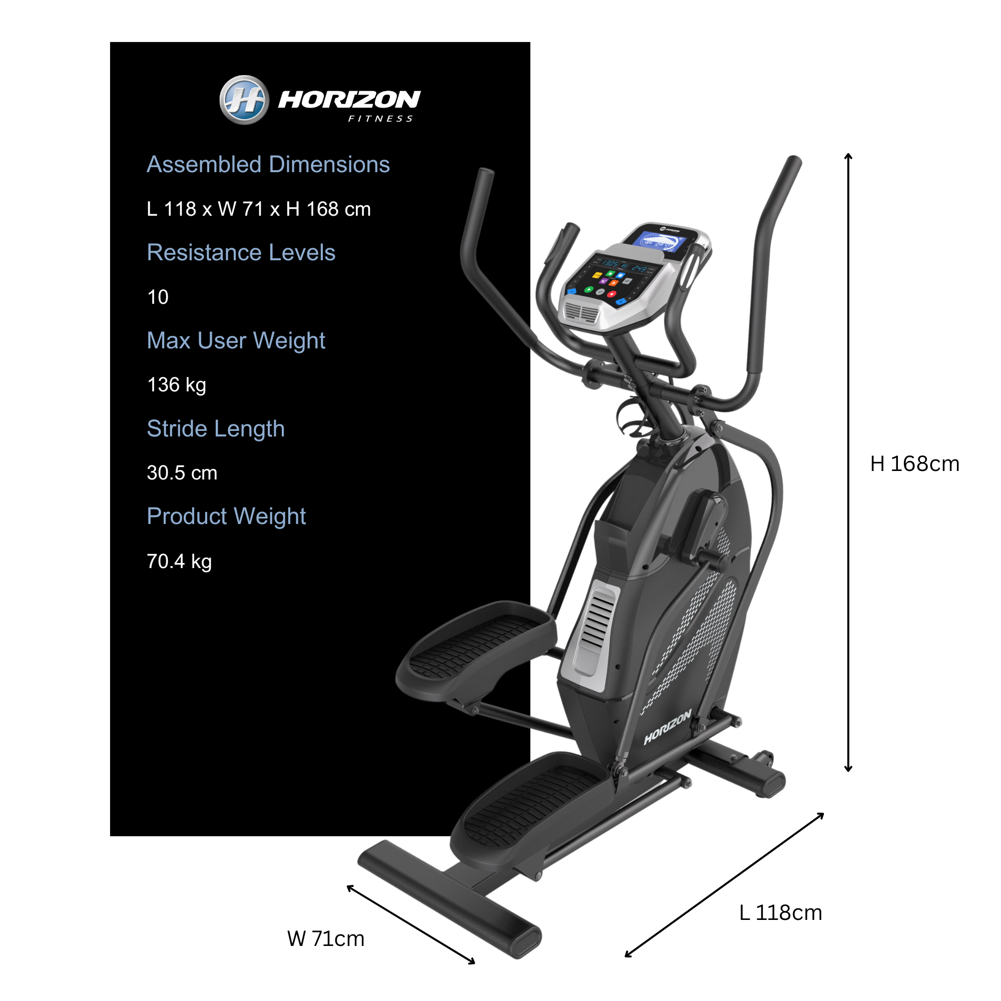 Horizon Treadmill Paragon X – Johnson Fitness Store