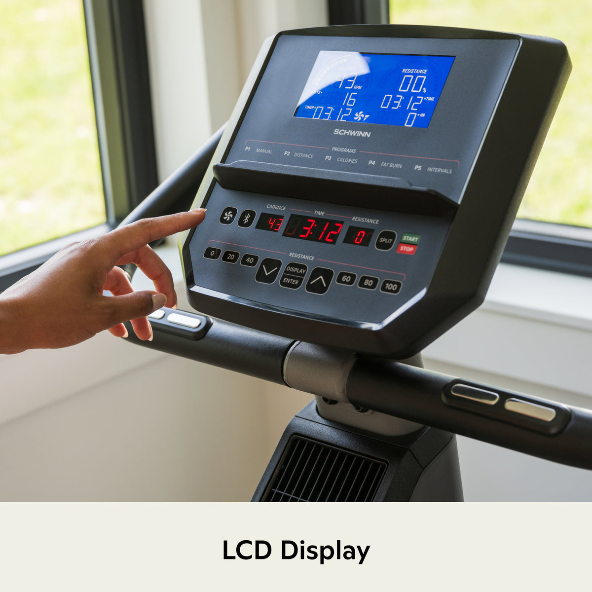 Schwinn 180U Upright Exercise Bike - uk.johnsonfitness.com