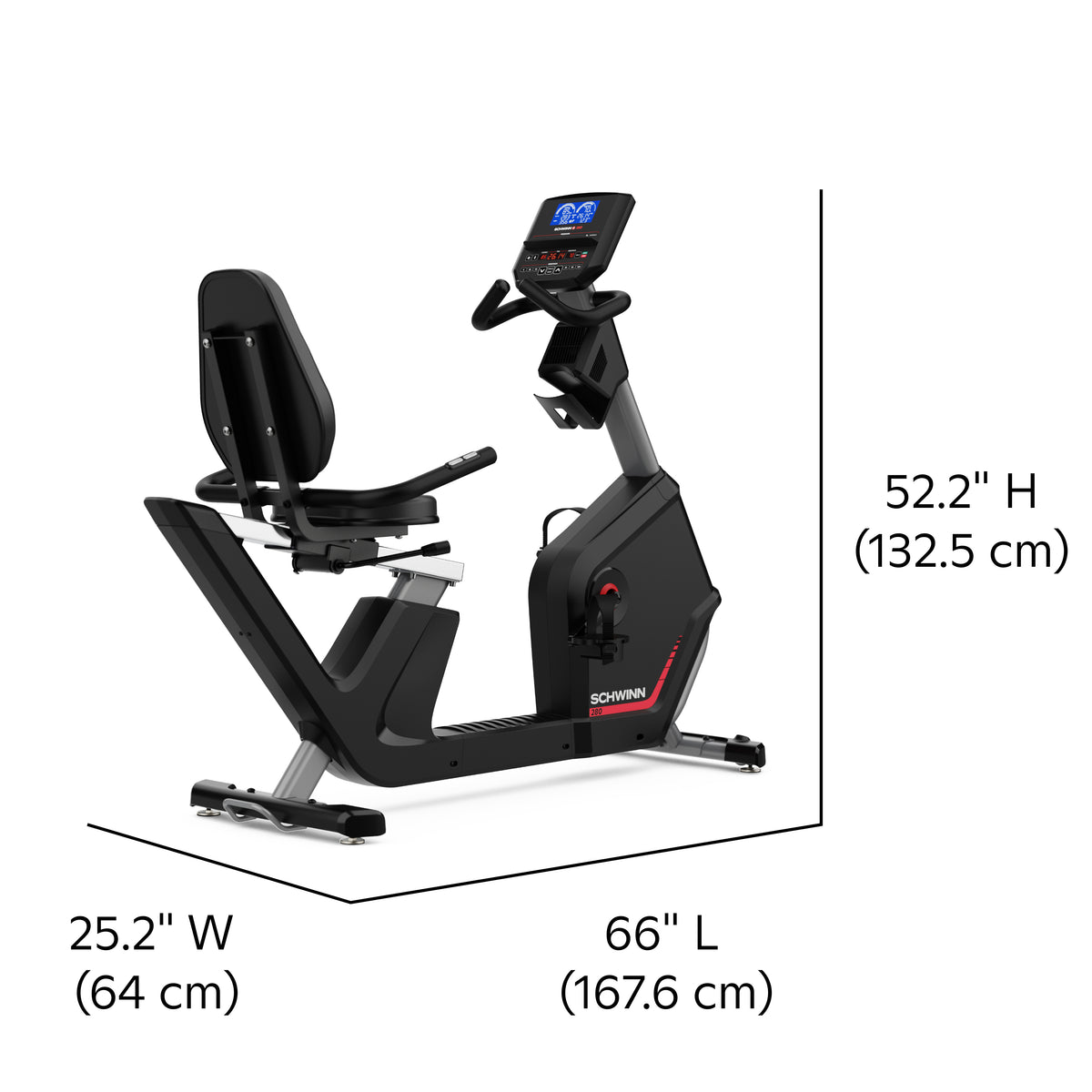 Schwinn 280R Recumbent Exercise Bike 2