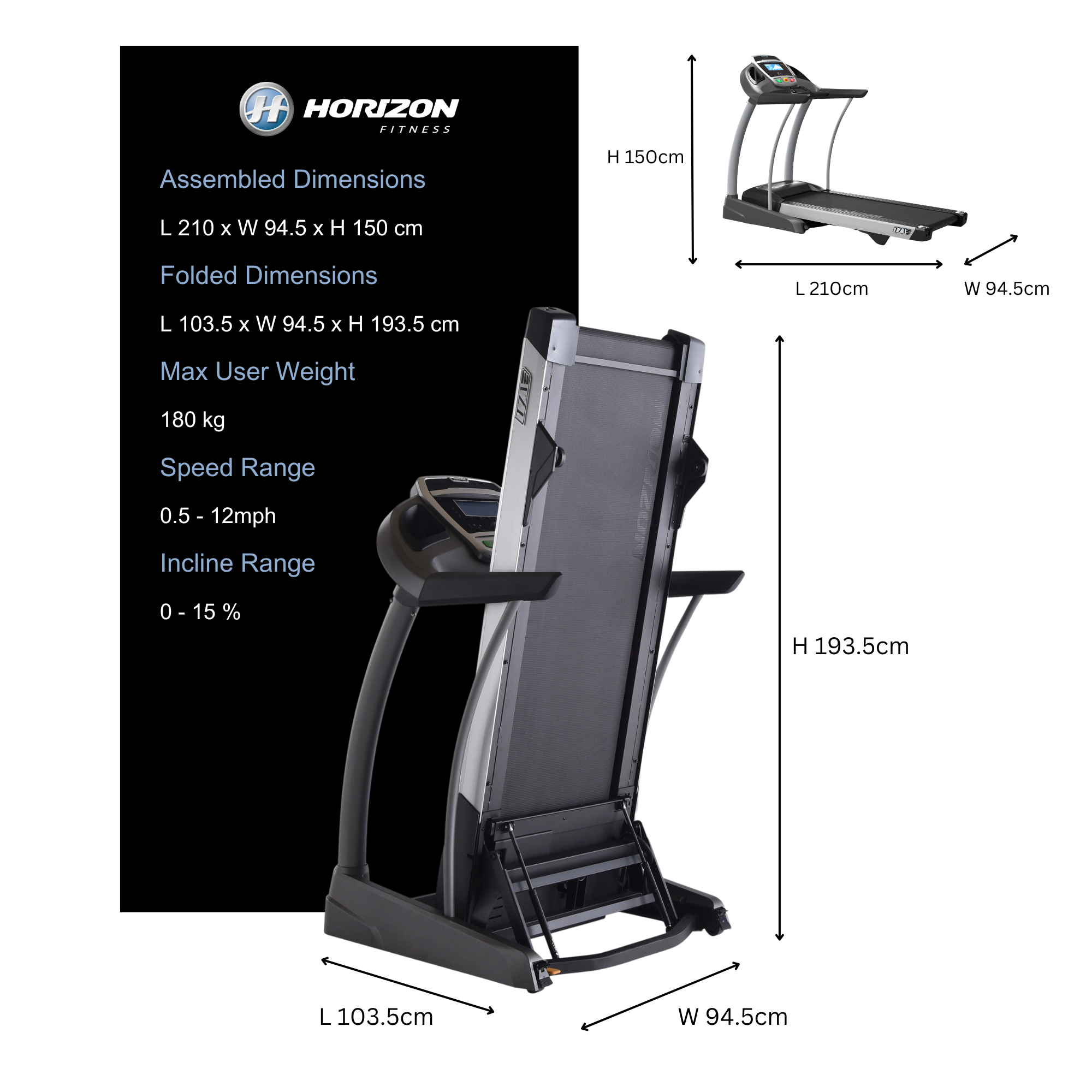 Box damage - Grade A - Horizon Elite T7.1 Treadmill with Free Installation - uk.johnsonfitness.com
