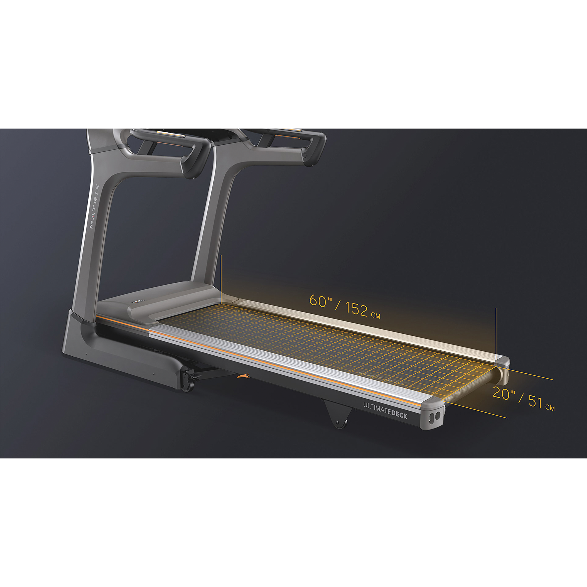 Matrix TF50 XR Treadmill With Console options (XR, XER, XIR, XUR) - uk.johnsonfitness.com
