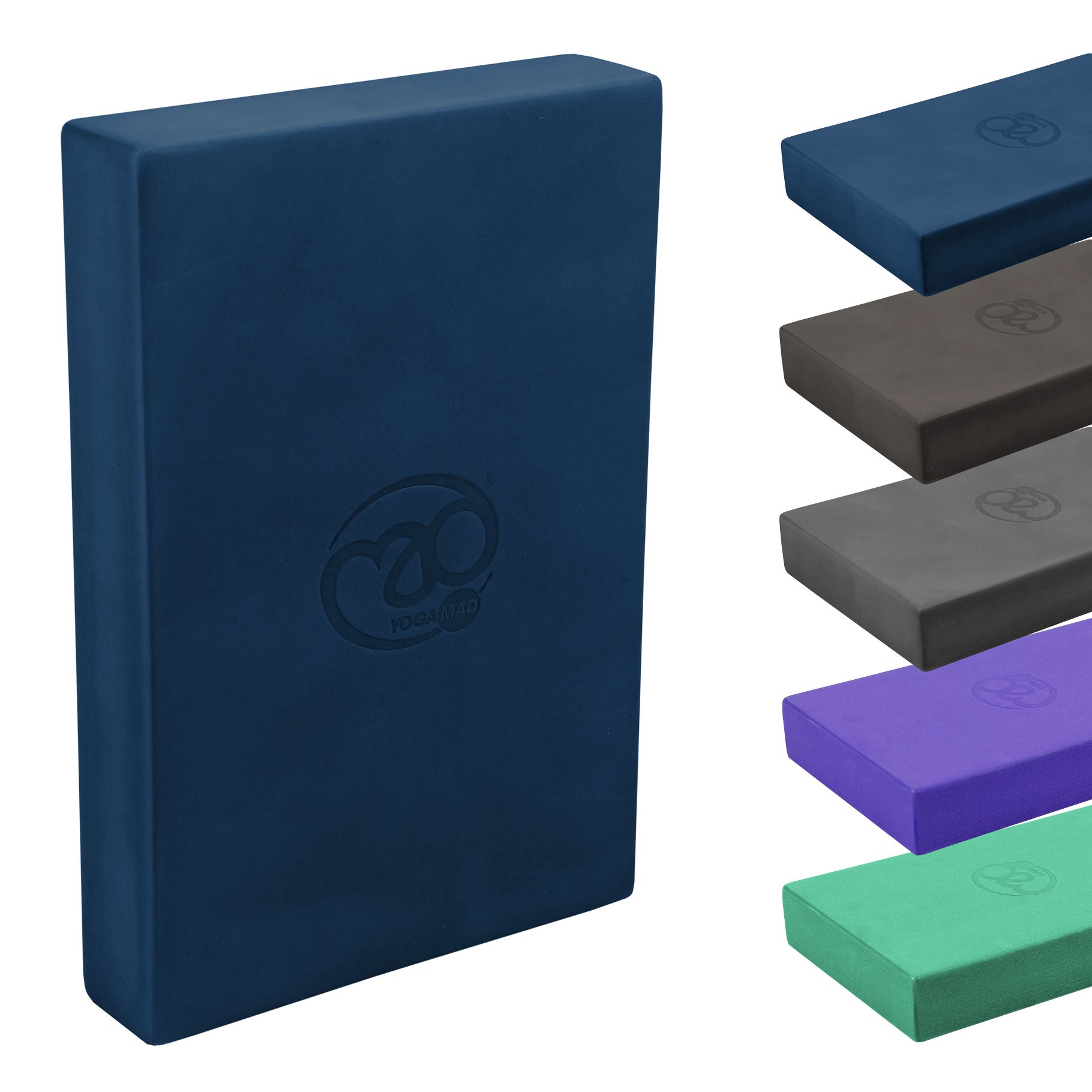 Full Yoga Block in Blue