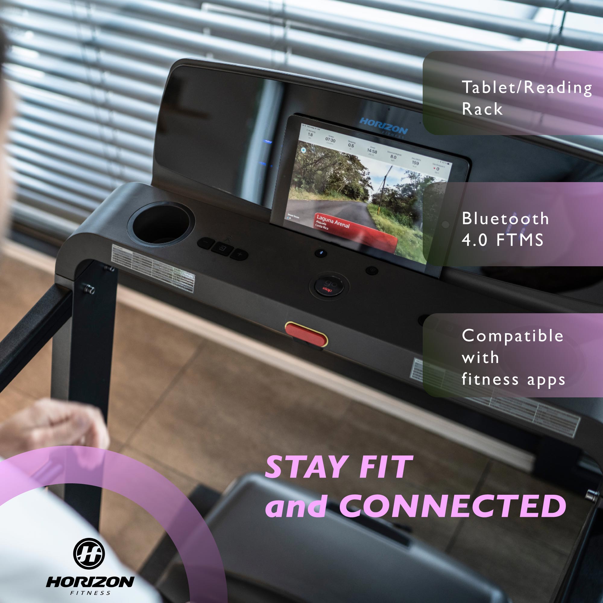 Horizon Omega Z-02 @Zone Treadmill - Johnson Fitness UK
