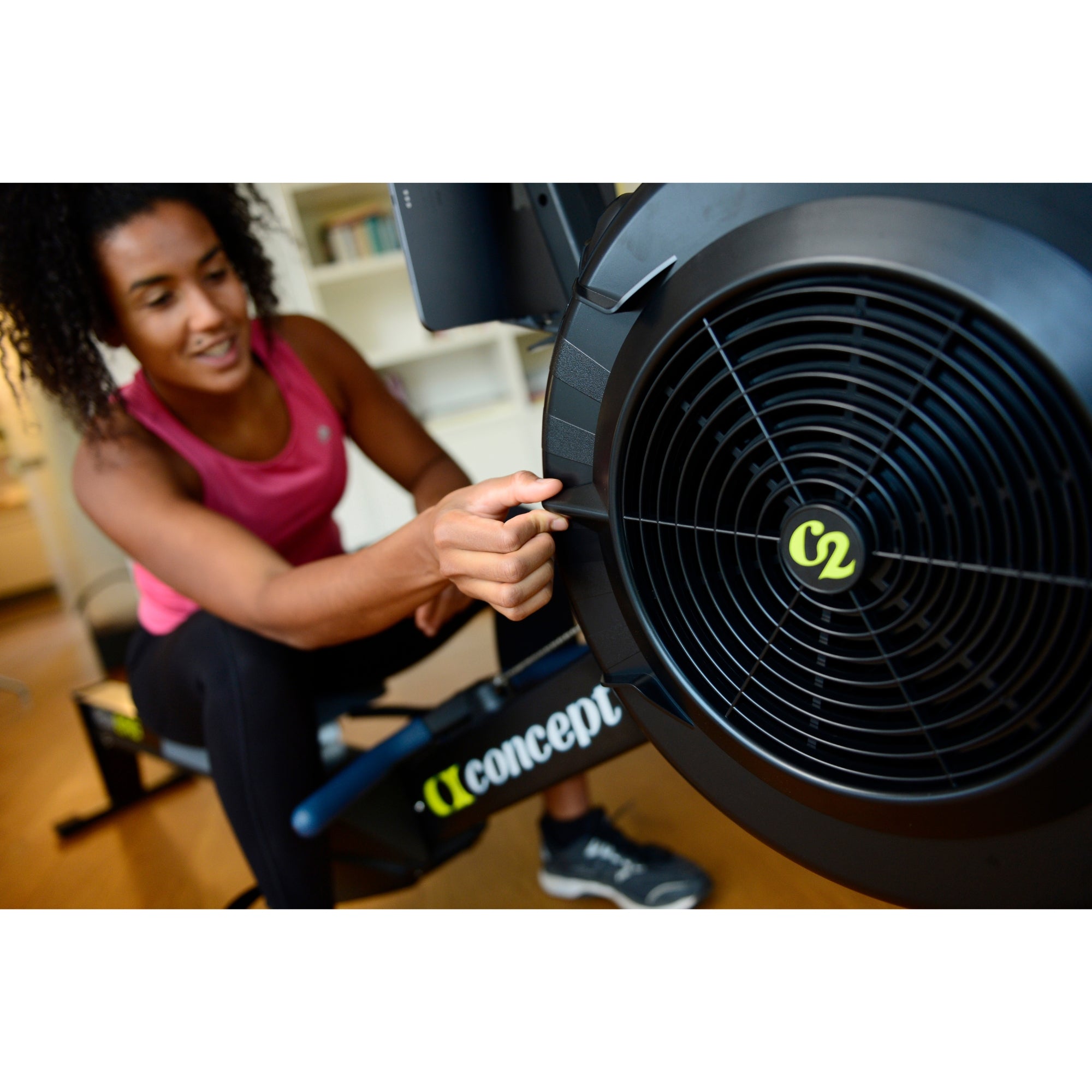 Concept 2 Rower (Black) RowErg - uk.johnsonfitness.com
