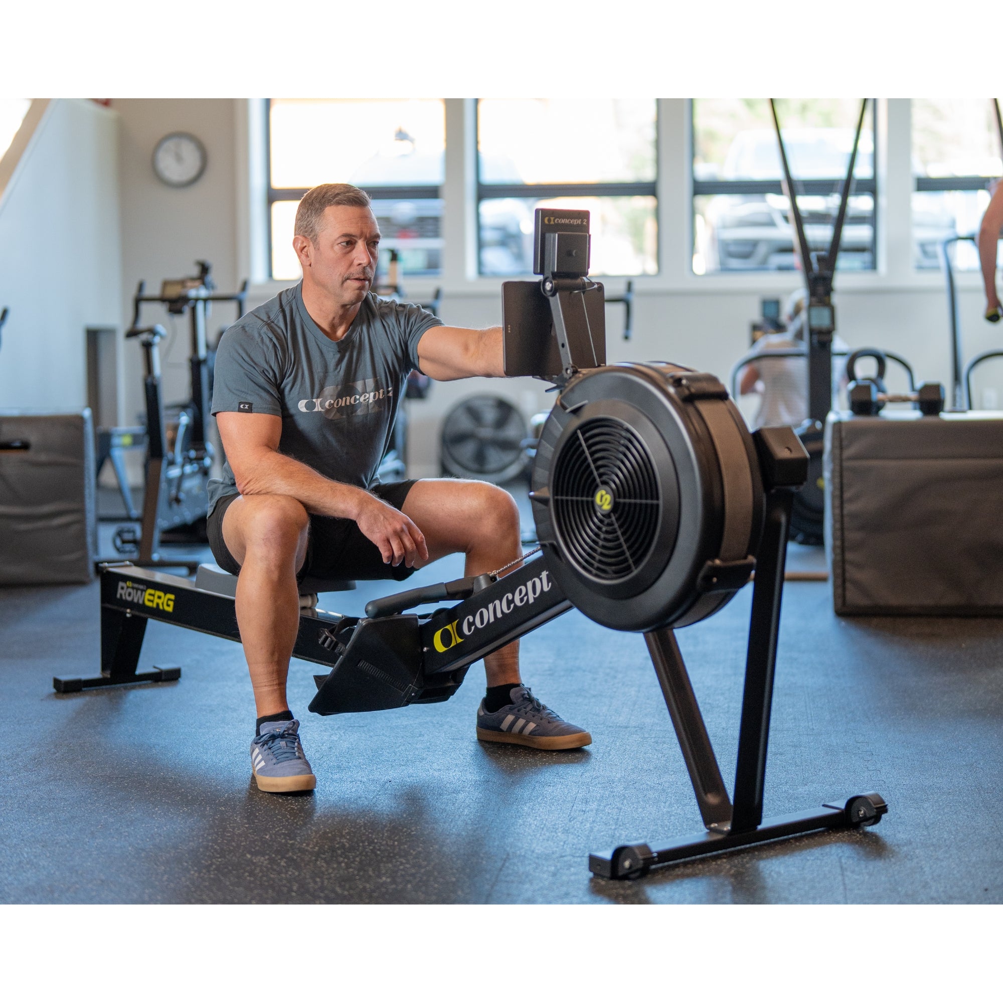 Concept 2 Rower (Black) RowErg - uk.johnsonfitness.com