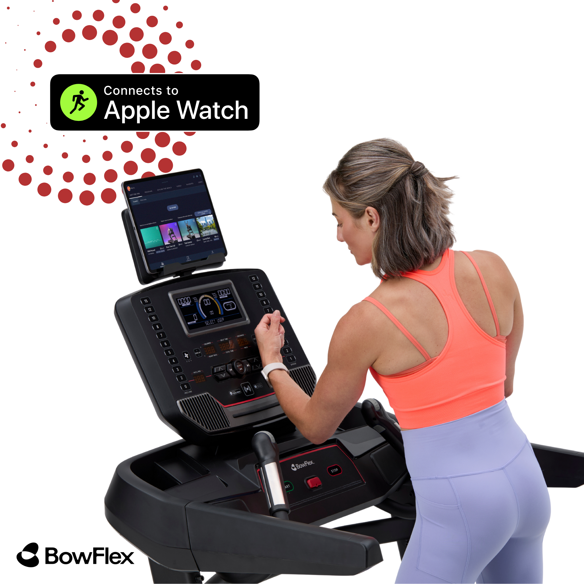 BowFlex T9 JRNY Treadmill Johnson Fitness UK - Main Image