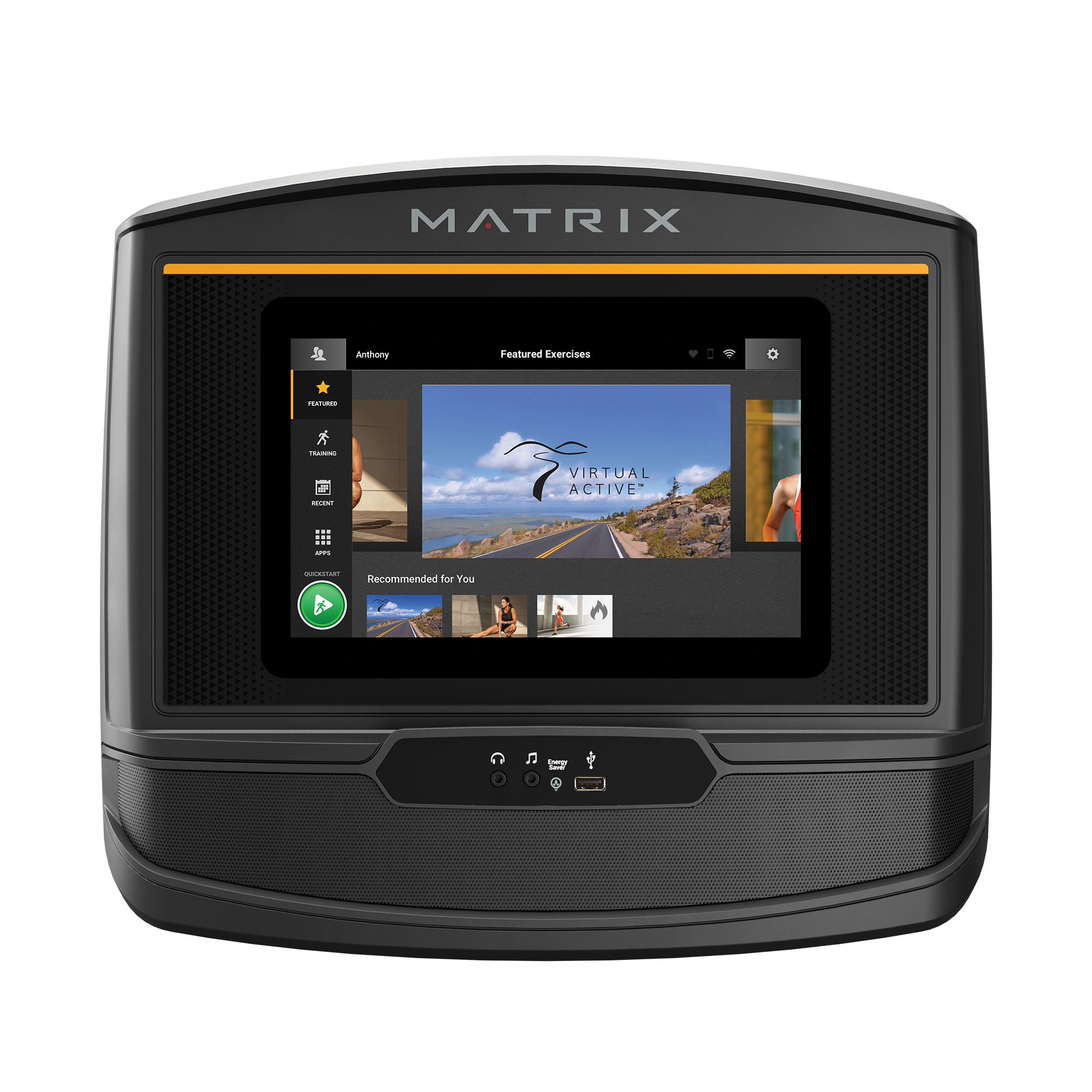 Matrix A50 Elliptical with Console Options (XR, XER, XIR, XUR) - uk.johnsonfitness.com