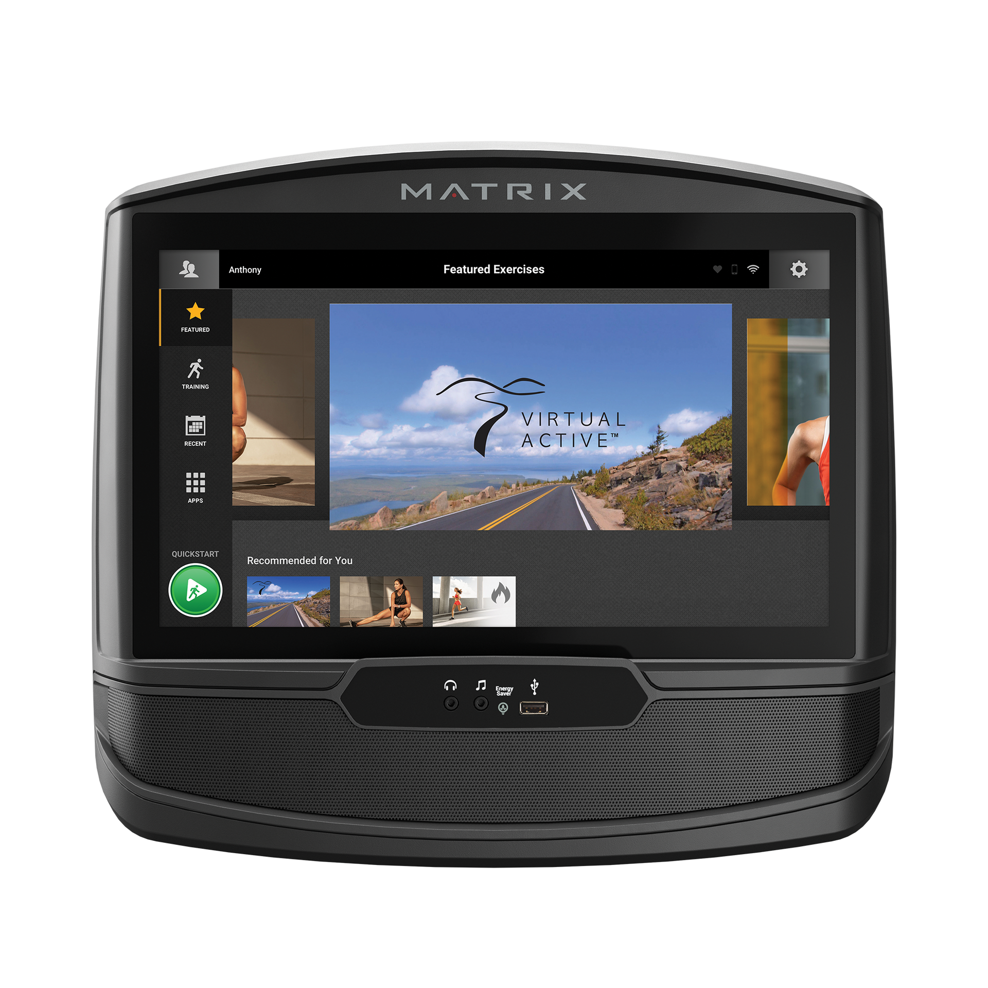 Grade C Matrix TF30 Treadmill Console options