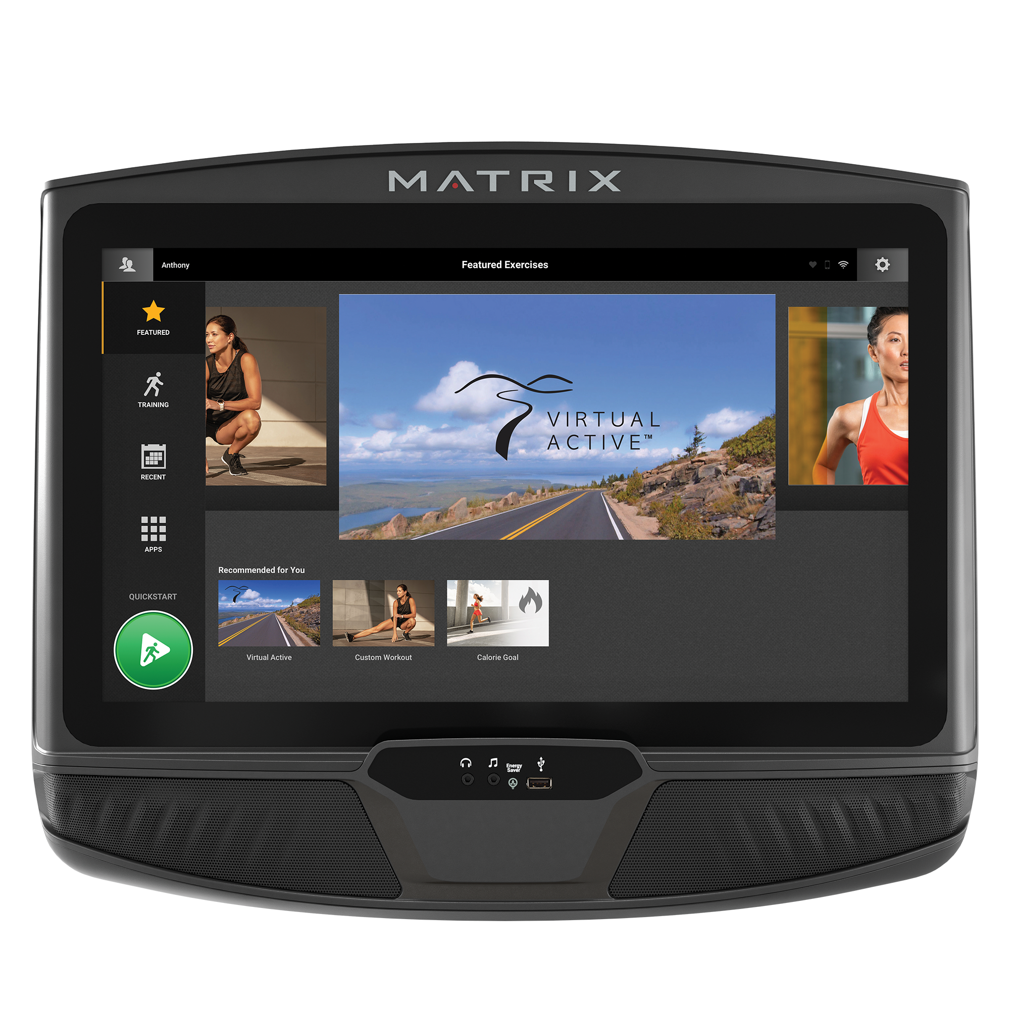 Matrix A50 Elliptical with Console Options (XR, XER, XIR, XUR) - uk.johnsonfitness.com
