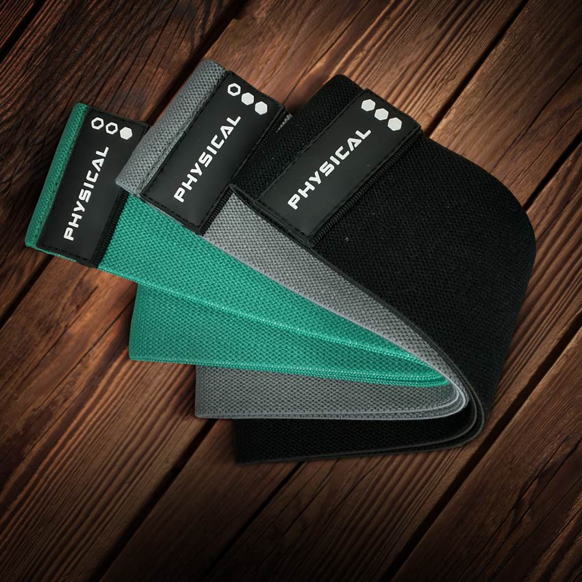 Cotton Glute Bands - Set of 3 - uk.johnsonfitness.com