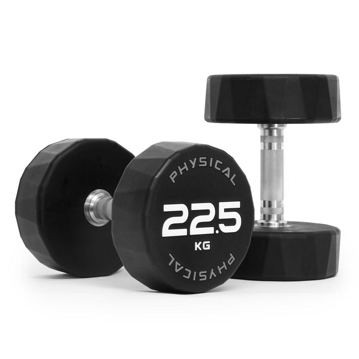 Physical Performance PU Dumbbells - 2x 22.5kg - uk.johnsonfitness.com